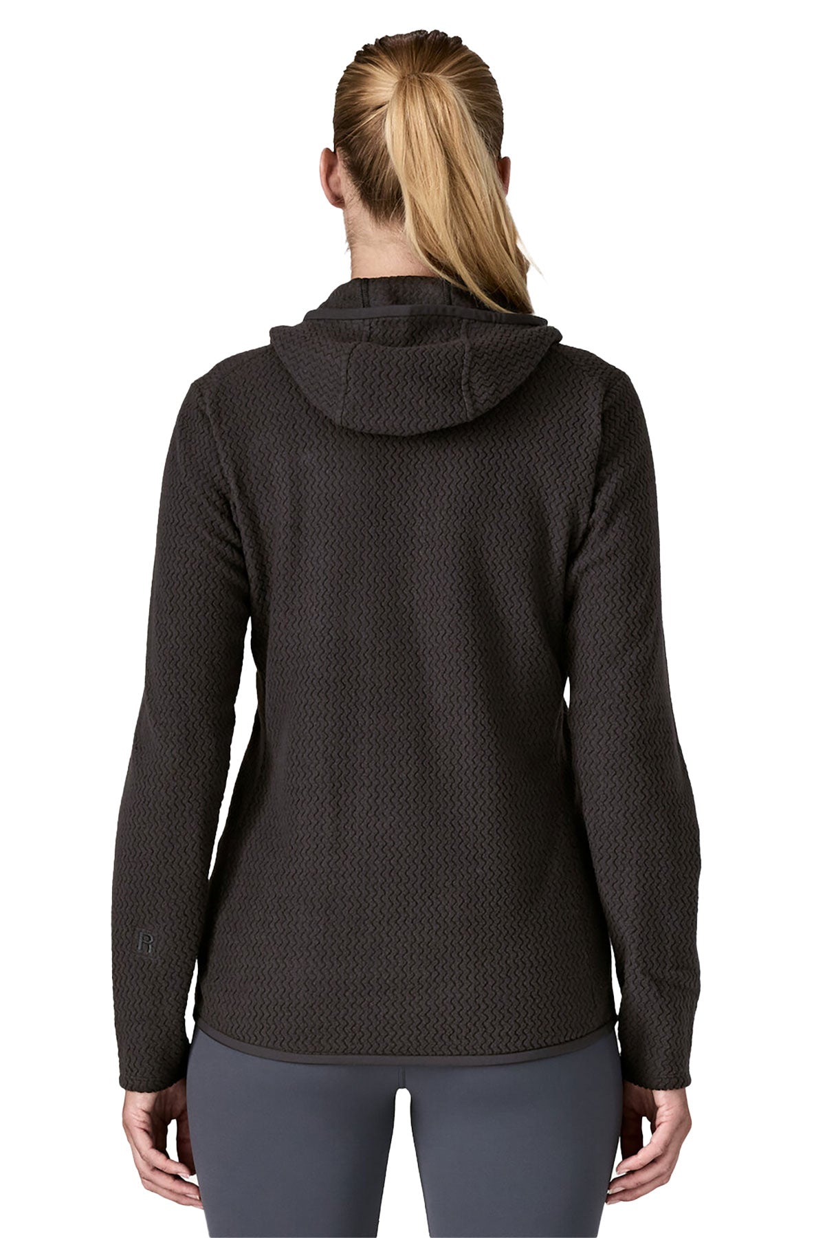 Patagonia Women's R1 Custom Air Full-Zip Hoodys, Black