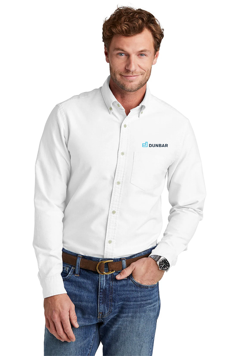 Brooks Brothers Casual Oxford Cloth Shirt, White [Dunbar]