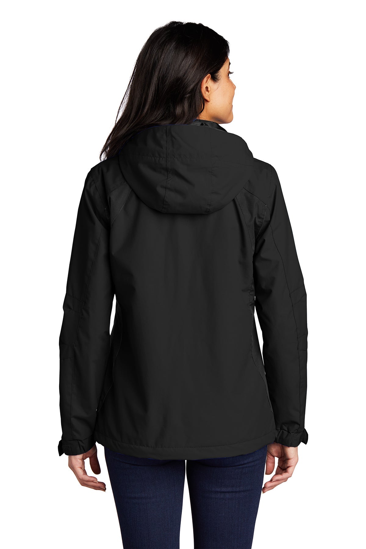 Port Authority Ladies All-Season II Custom Jackets, Black/ Black [CEI Consulting]