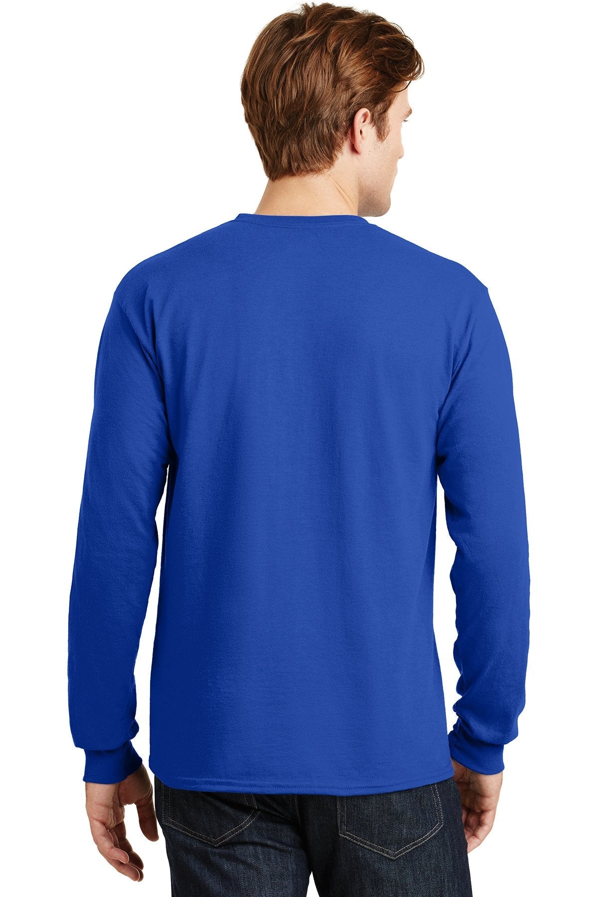 Gildan Dryblend Cotton Poly Long Sleeve T Shirt Royal [Kentucky United Methodist Children's Homes]