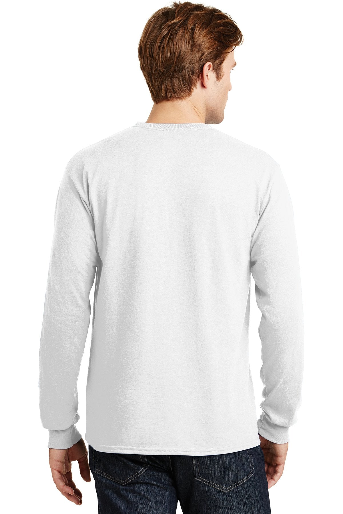 Gildan Dryblend Cotton Poly Long Sleeve T Shirt White [Kentucky United Methodist Children's Homes]