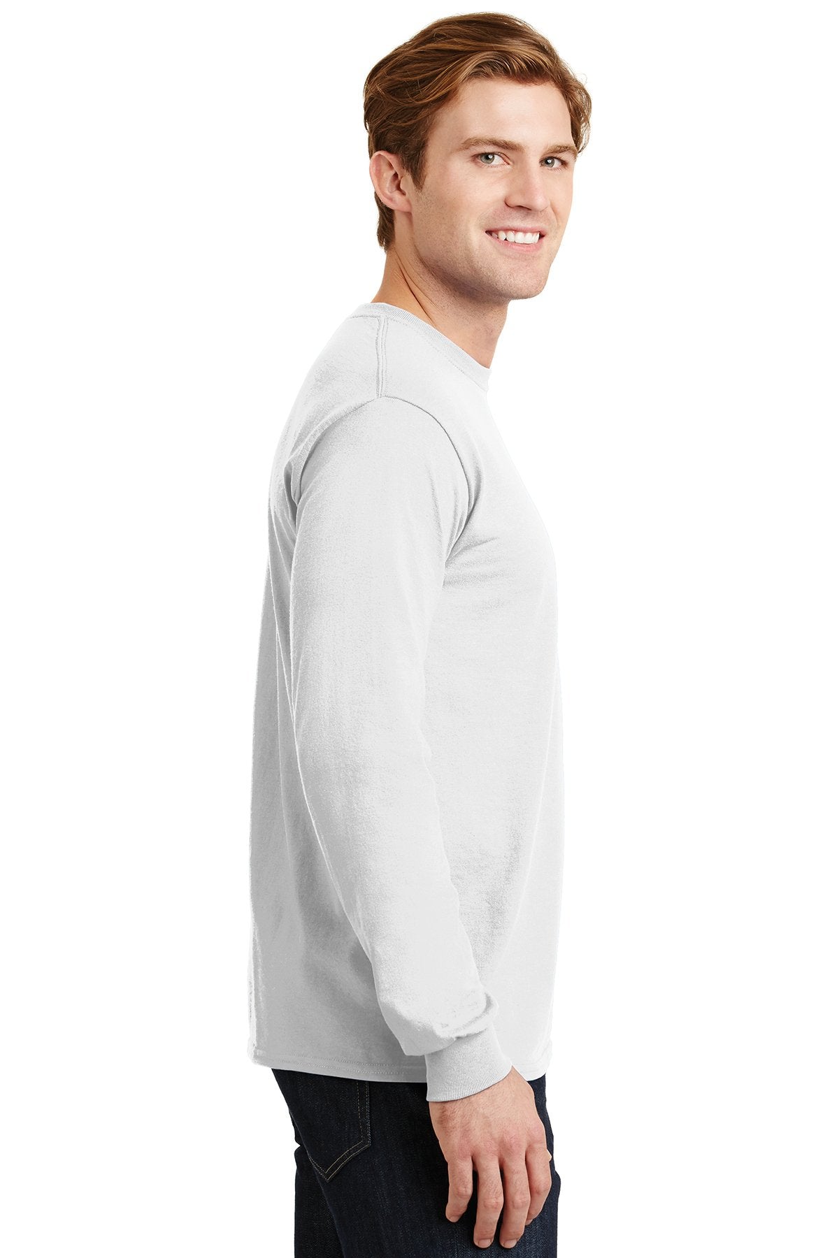 Gildan Dryblend Cotton Poly Long Sleeve T Shirt White [Kentucky United Methodist Children's Homes]