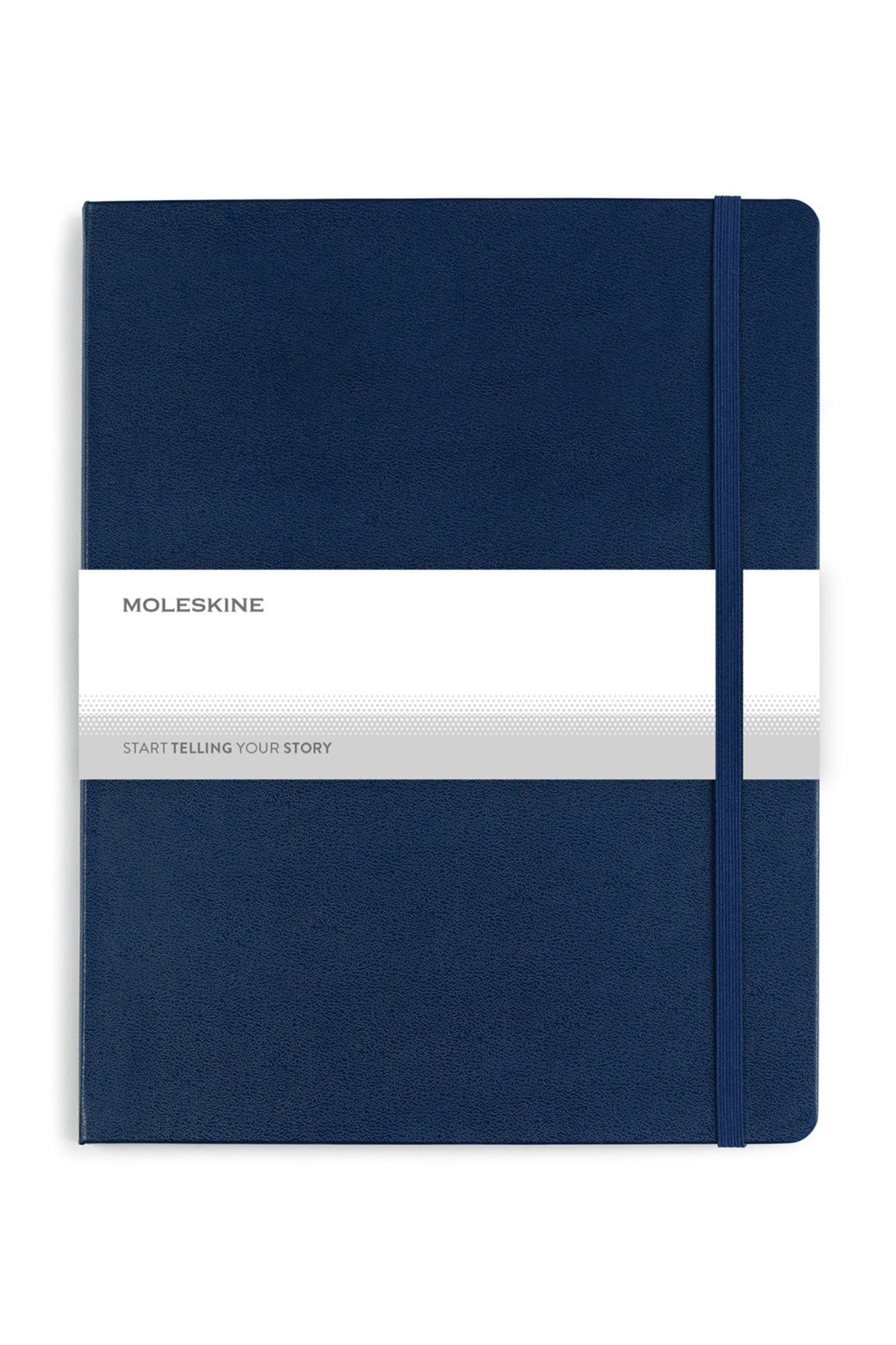 Moleskine Hard Cover Ruled X Large Notebook Navy Blue