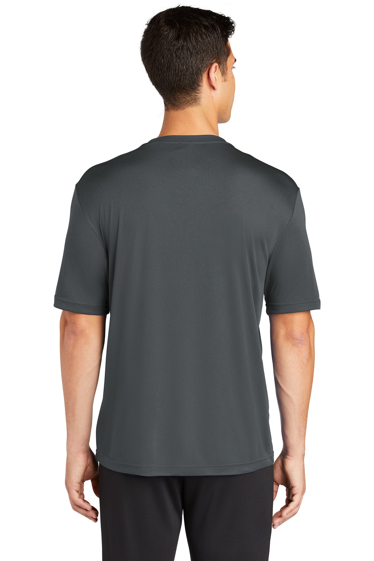 Sport-Tek PosiCharge Custom Competitor Tee's, Iron Grey [Powell's Plumbing LLC]