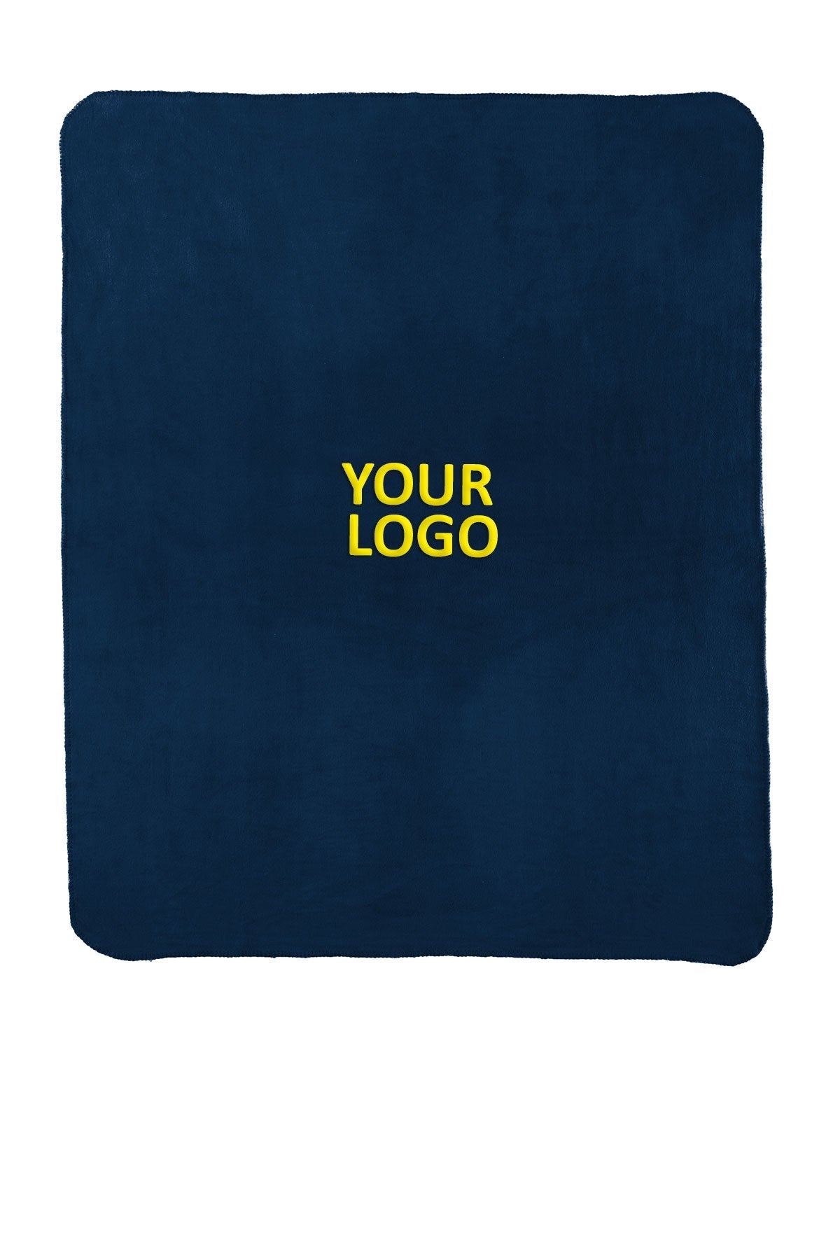 Port Authority - Value Fleece Custom Blankets with Strap, Navy [Guardian Pharmacy of Cincinnati DBA Mullaneys]
