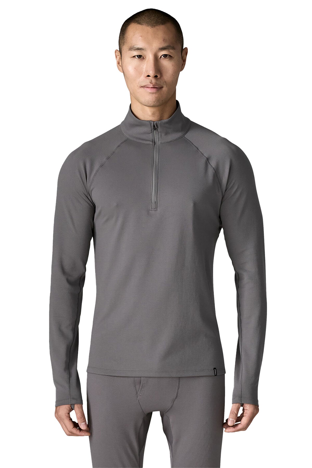 Patagonia Cap Custom Midweight Quarter-Zips, Noble Grey
