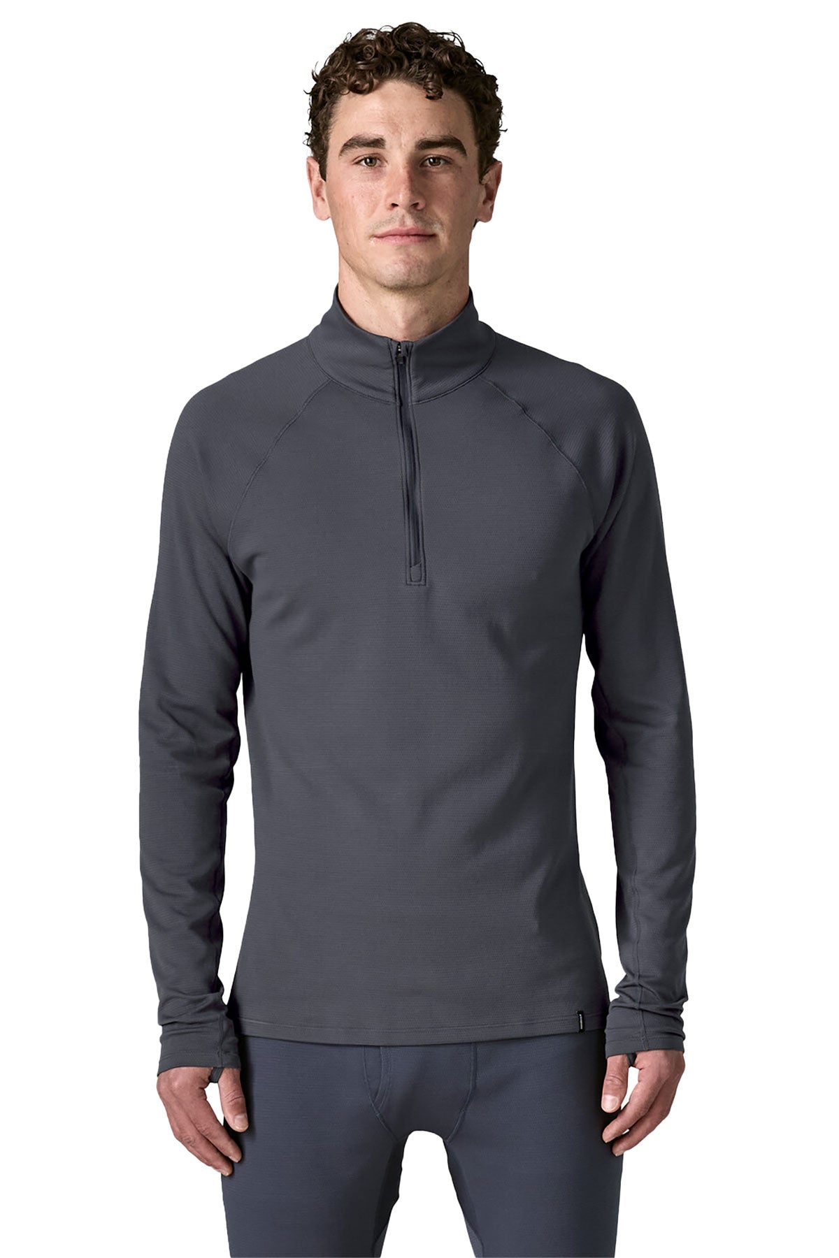 Patagonia Cap Custom Midweight Quarter-Zips, Smolder Blue