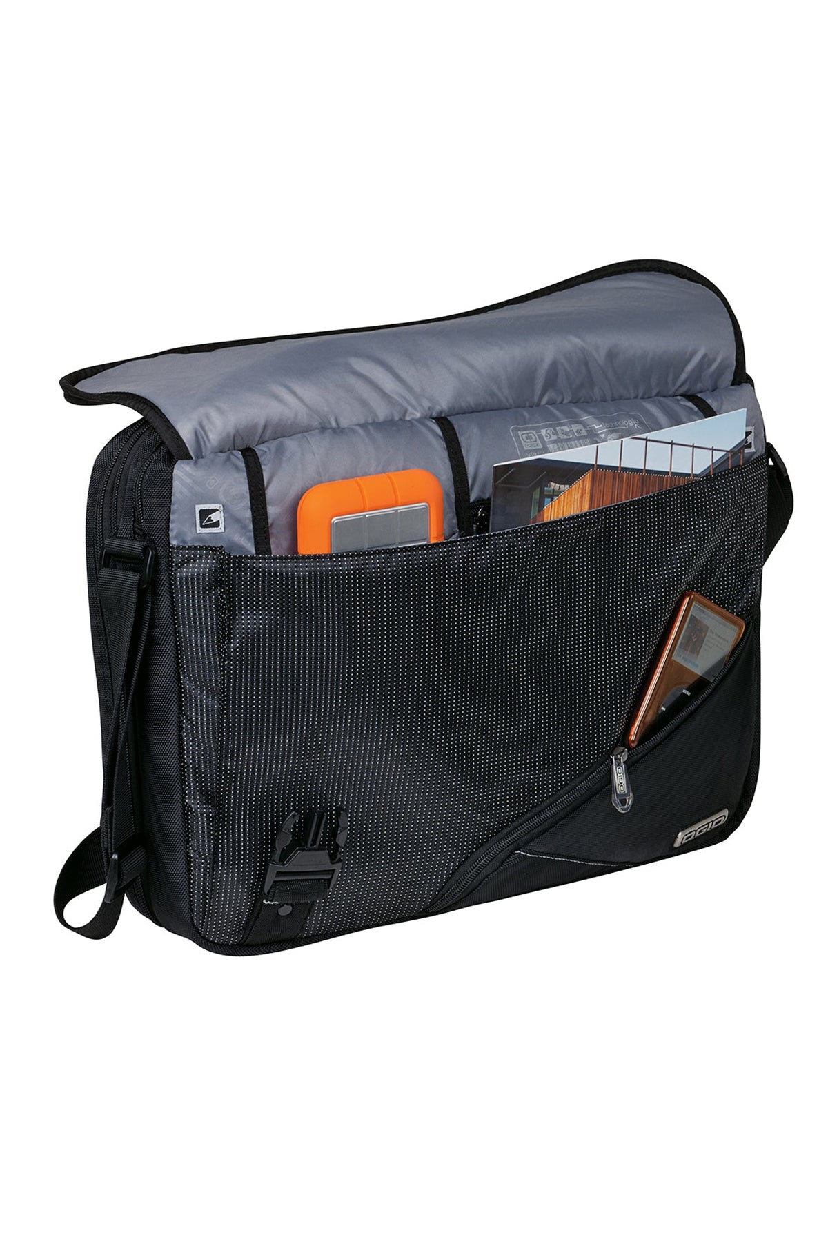 OGIO Voyager Customized Messenger Bags, Black