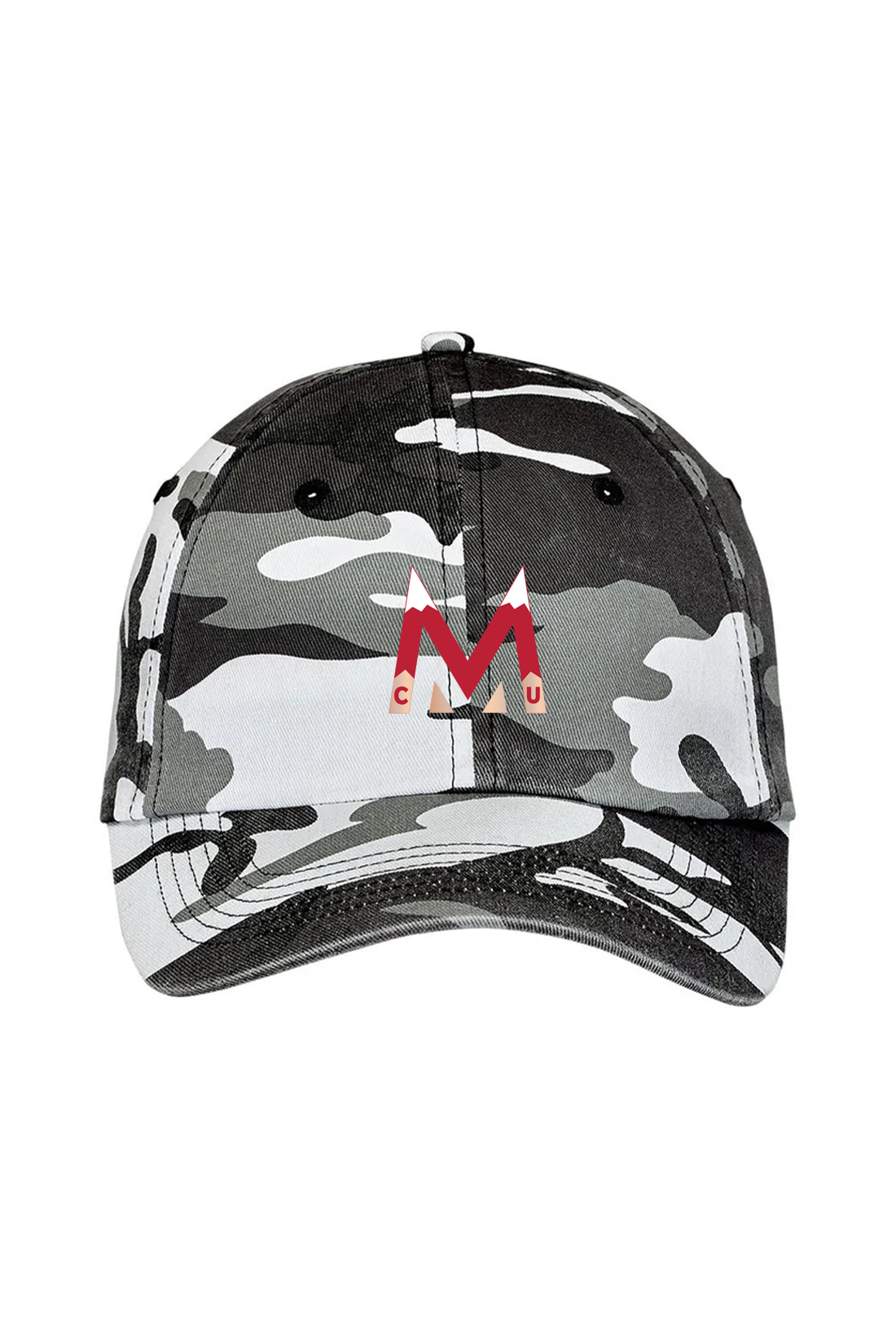Port Authority Camouflage Cap, Winter Camo [Milford Mining Company Utah]