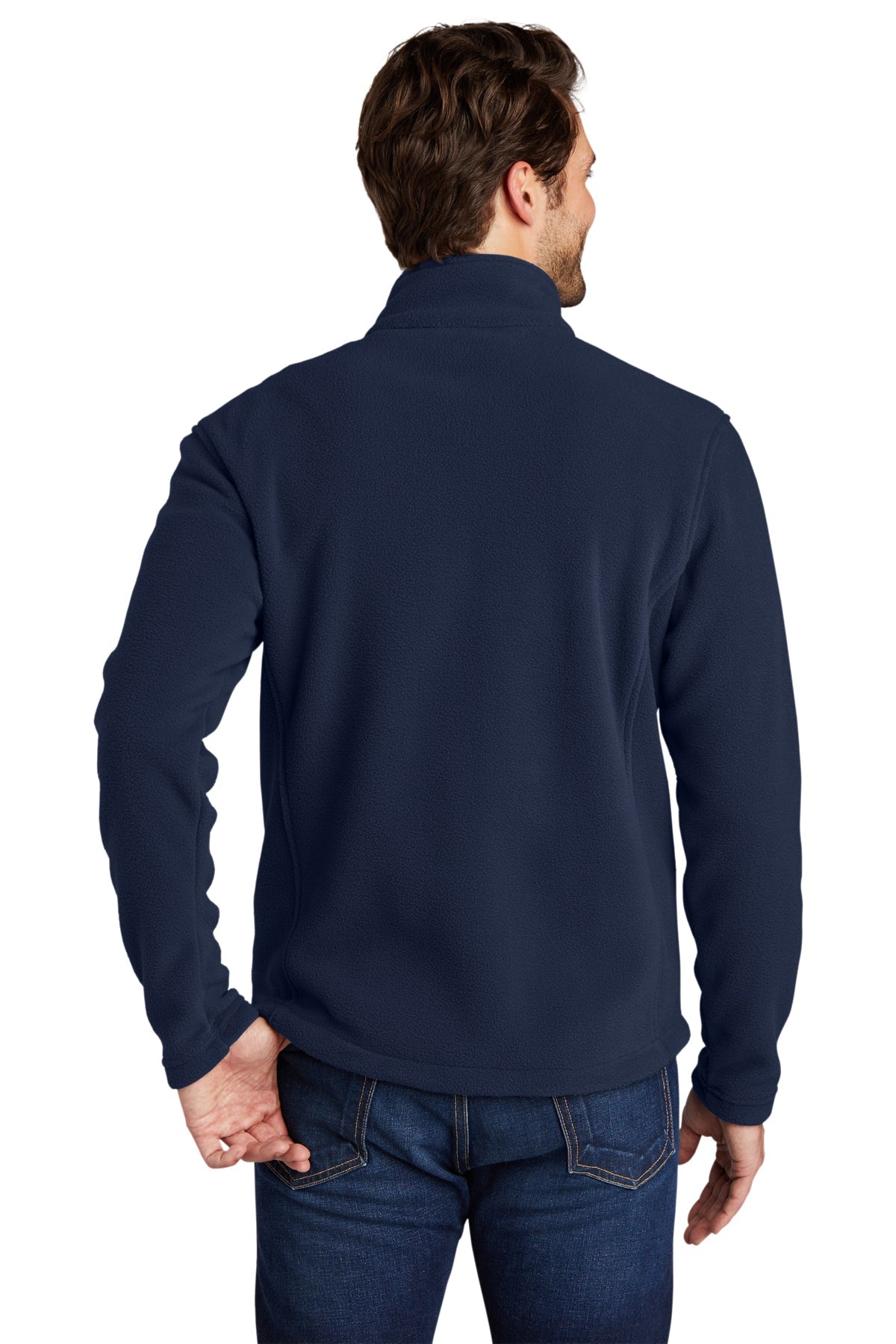 Port Authority Value Fleece Customized Jackets, True Navy [Contigo Real Estate]
