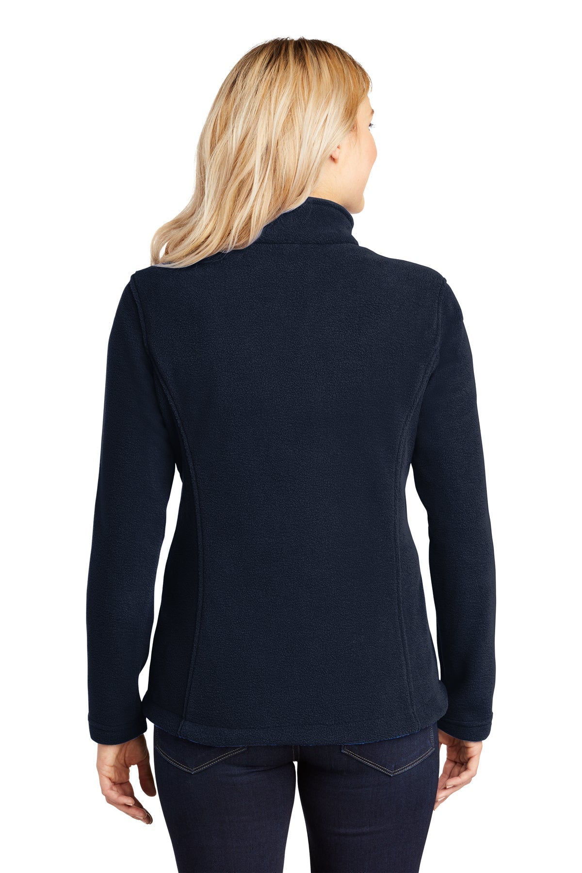 Port Authority Ladies Value Fleece Customized Jackets, True Navy [Contigo Real Estate]