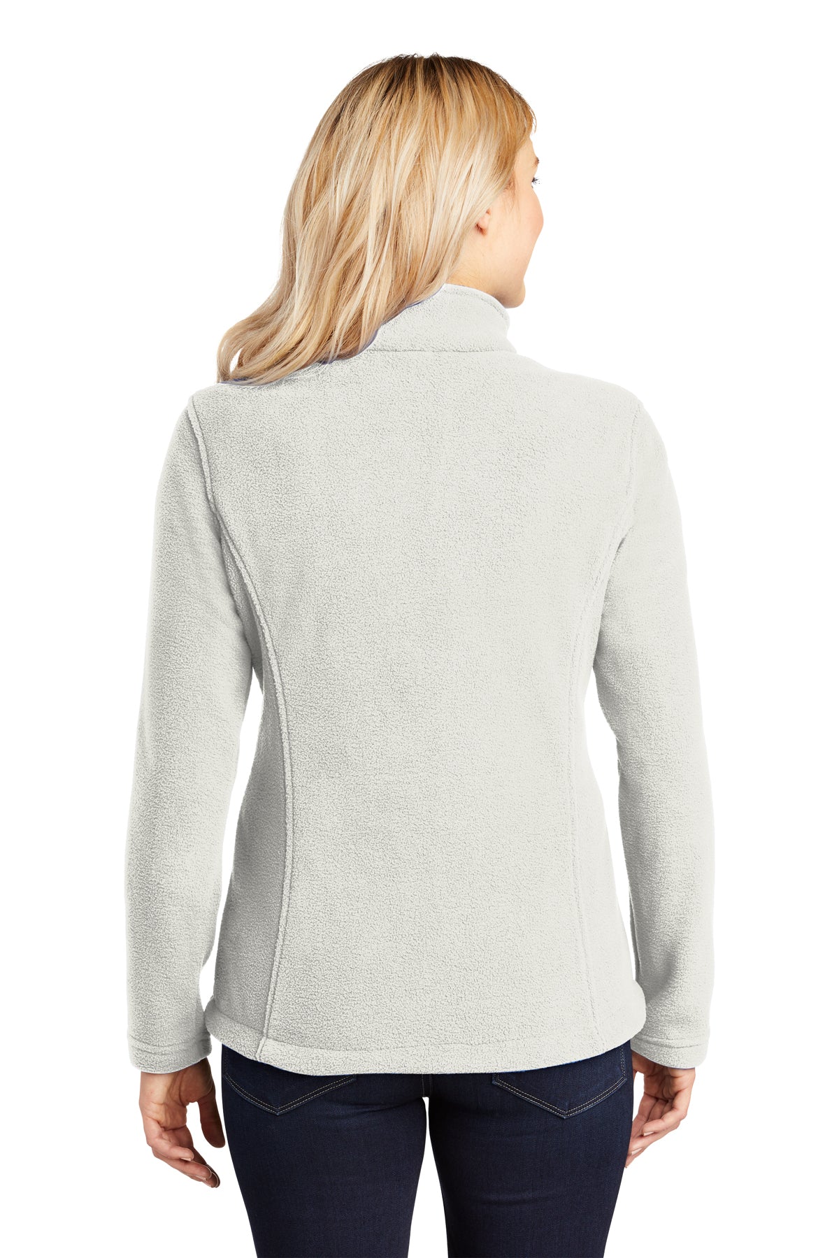 Port Authority Ladies Value Fleece Customized Jackets, Winter White [Burtness]