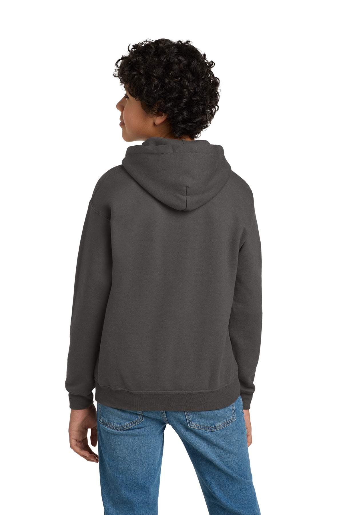 Gildan Youth Heavy Blend Hooded Custom Sweatshirts, Charcoal