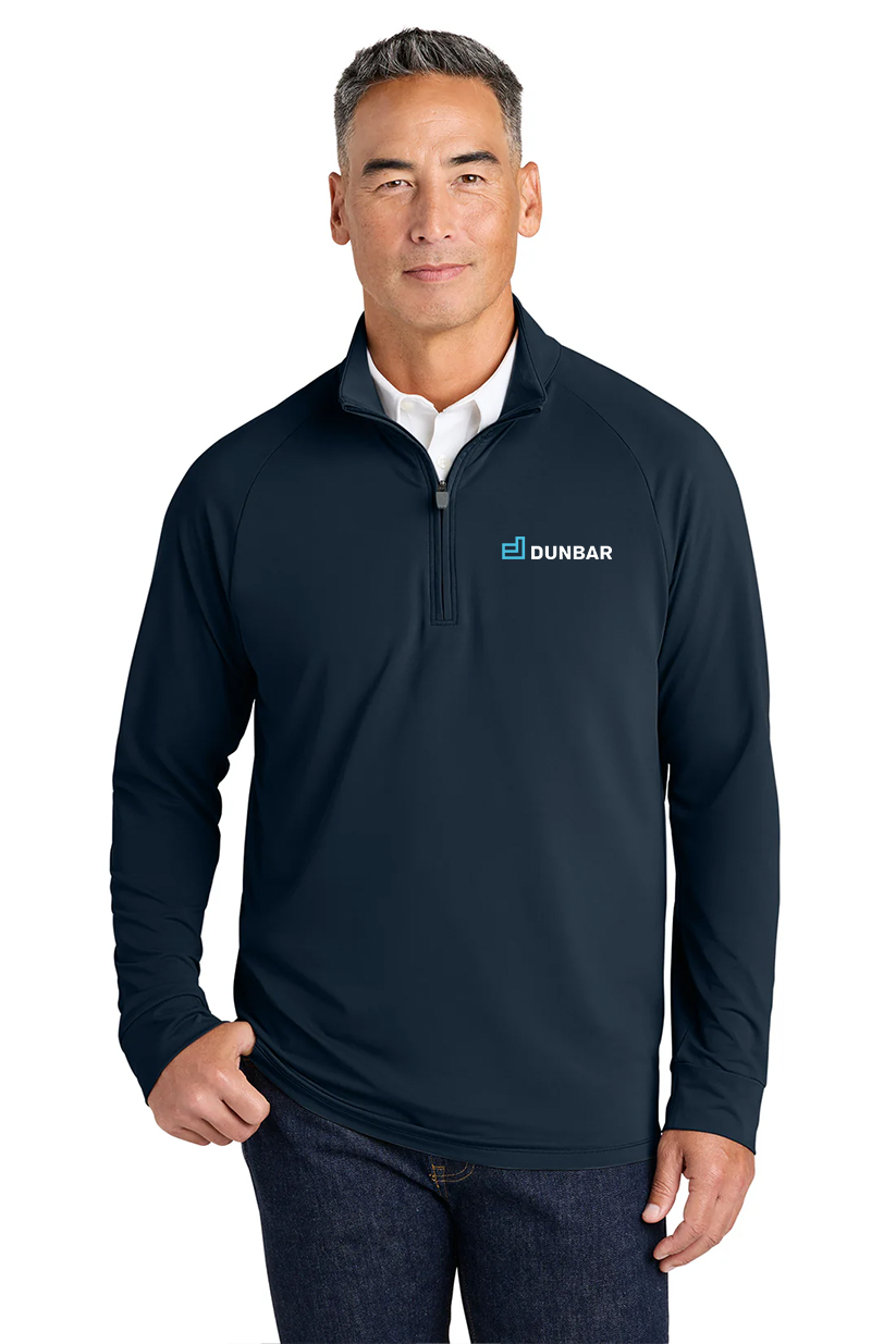Brooks Brothers Luxe Performance 1/4-Zip, Navy [Dunbar]