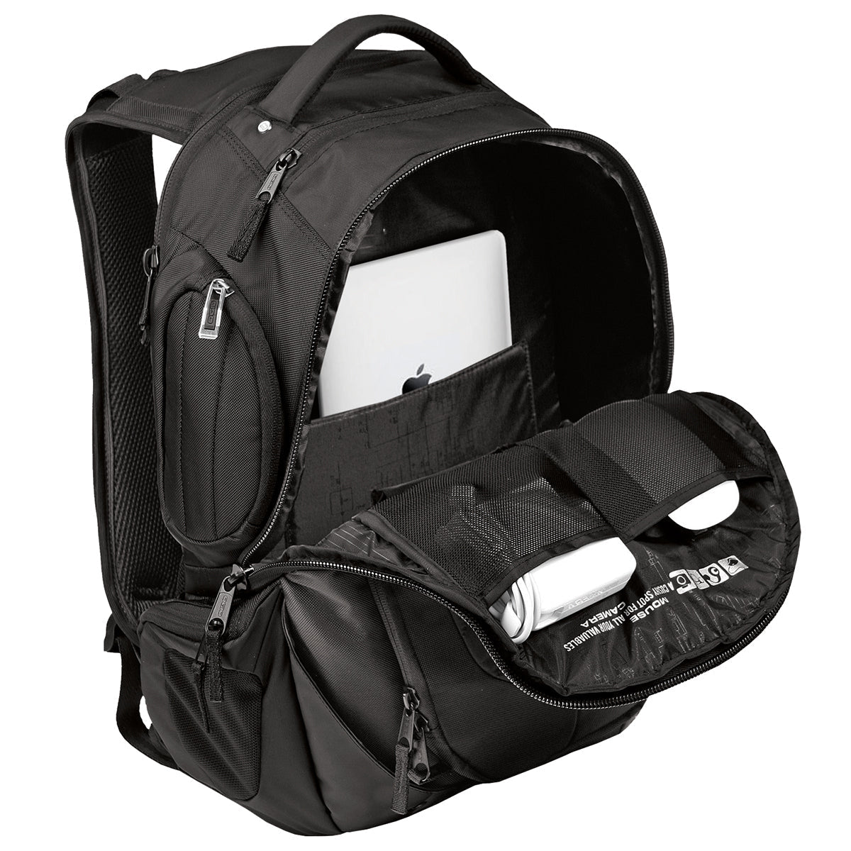 OGIO Squadron Customzied Backpacks, Black [Real8 Group]