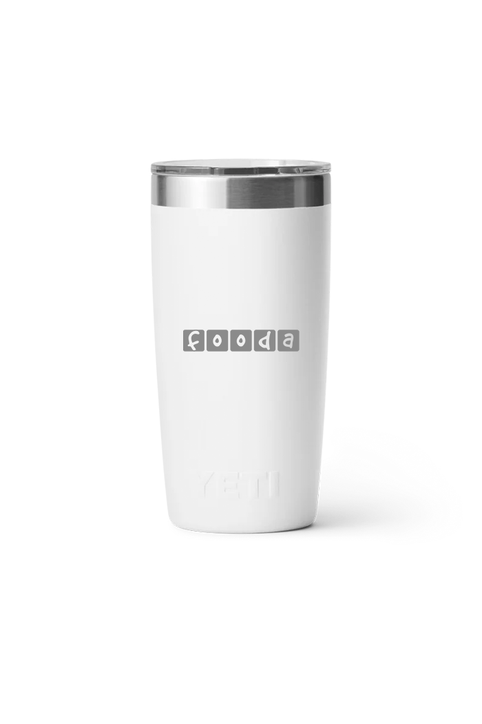 YETI Custom 10 oz Tumblers with Magslider Lid, White [Fooda]