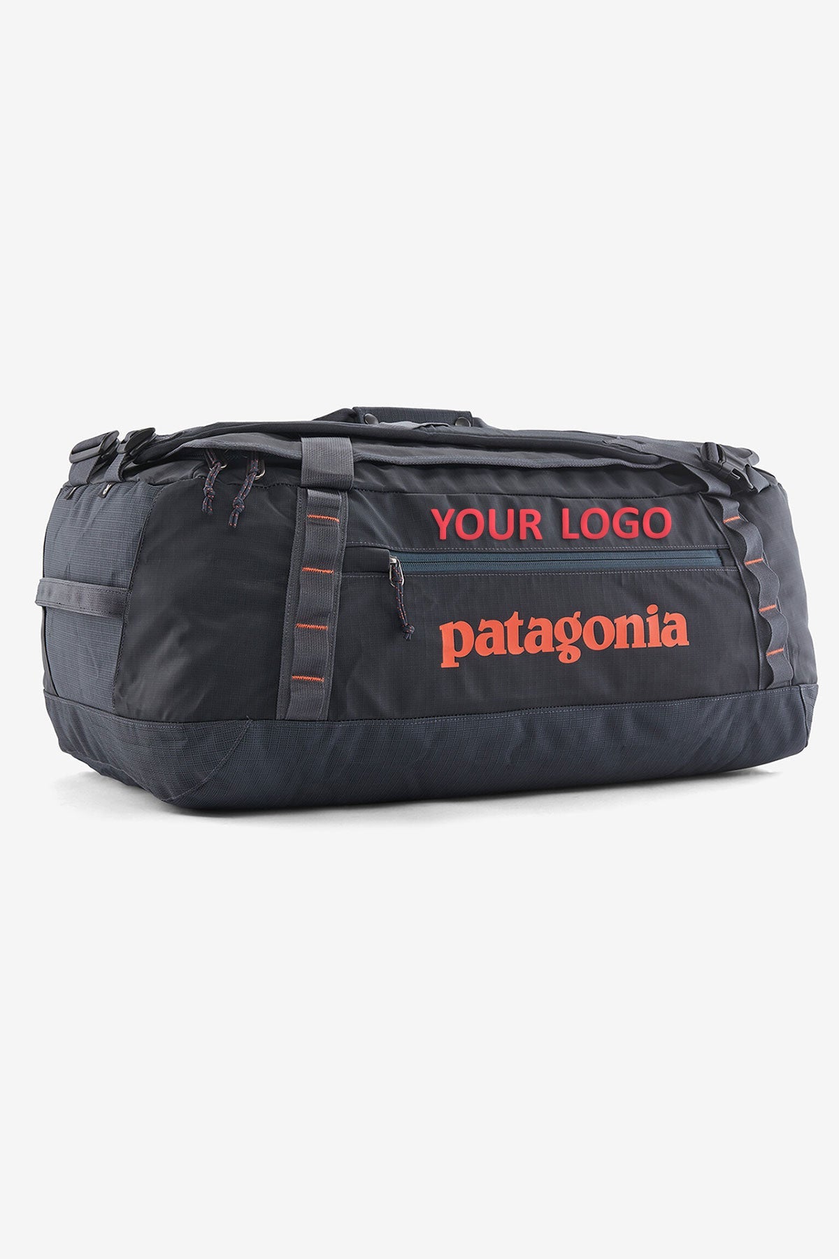 Custom Patagonia Black Hole Duffel 55L Matte Smolder Blue