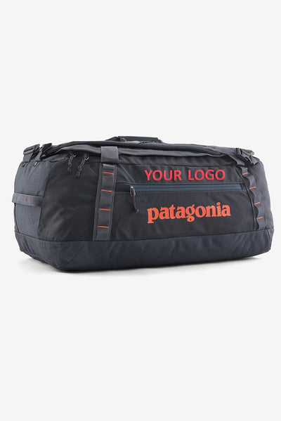 Custom Patagonia Black Hole Duffel 55L, Matte Smolder Blue