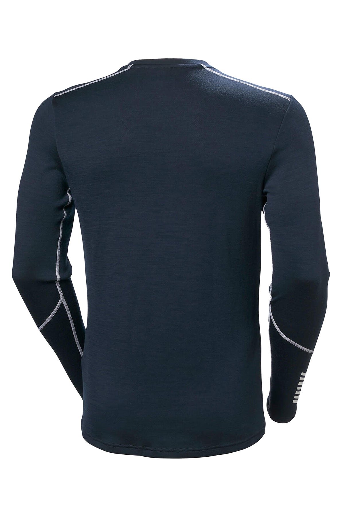 Helly Hansen Mens Lifa Merino Midweight Custom Crew Tops, Navy