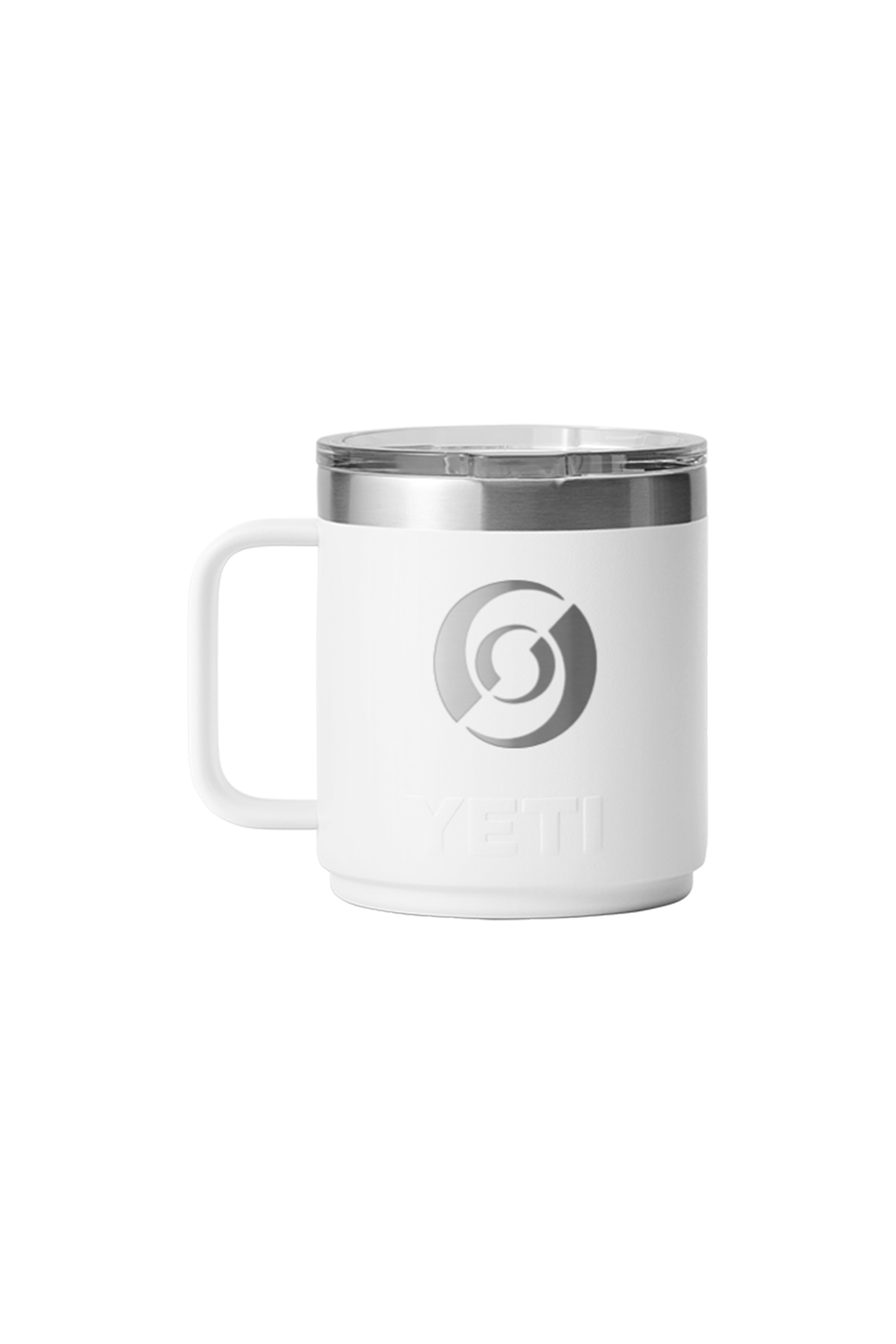 YETI 10 oz Stackable Mug with Magslider Lid, White [Mechanical Solutions]