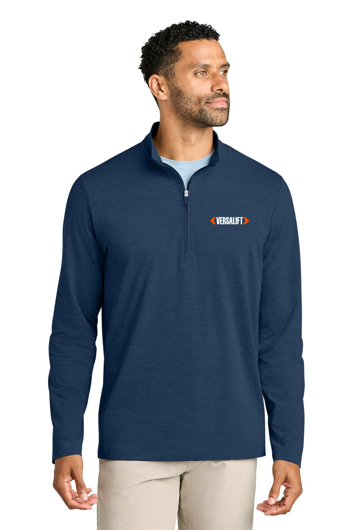 TravisMathew Onward 1/4-Zip, Navy Heather [Versalift]