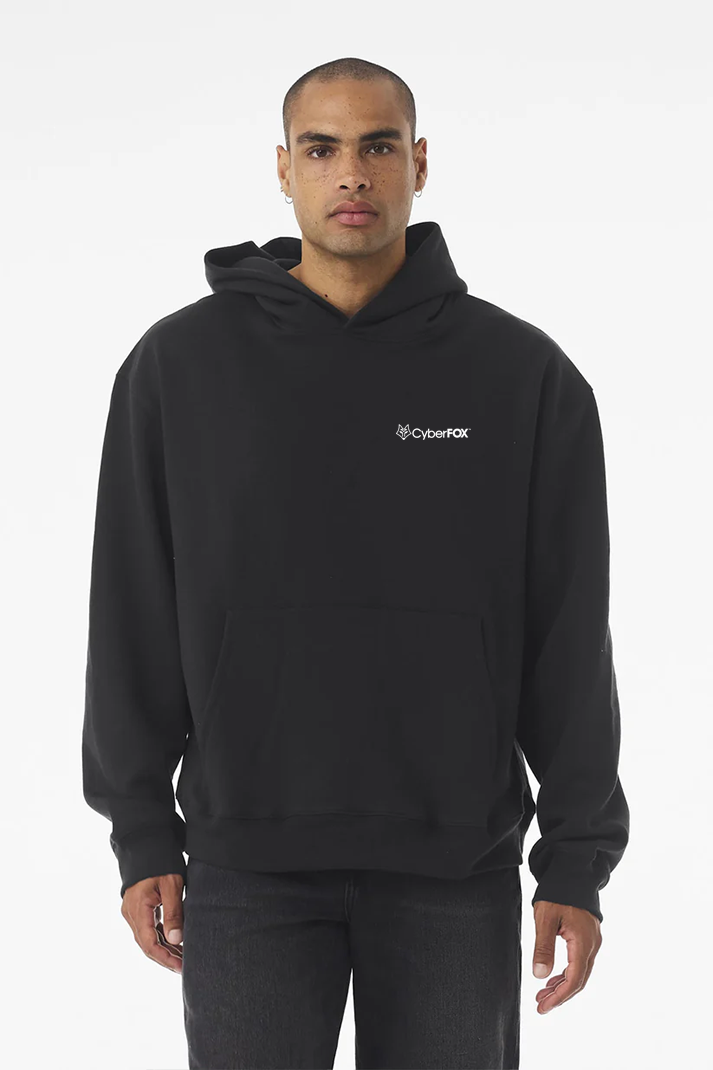 Bella Canvas Unisex Heavyweight Pullover Hoodie, Vintage Black [CyberFOX]
