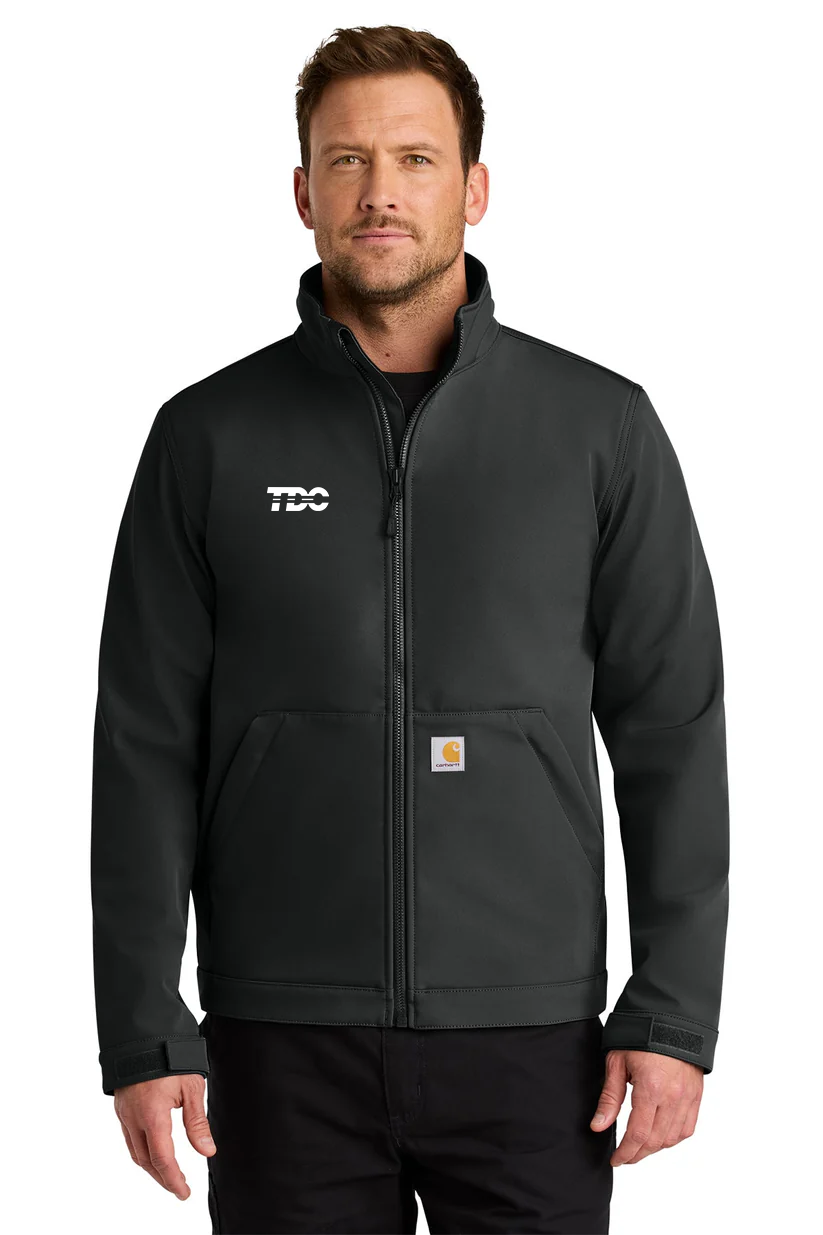 Carhartt Rain Defender Soft Shell Jacket, Black [Technical Development Corporation]