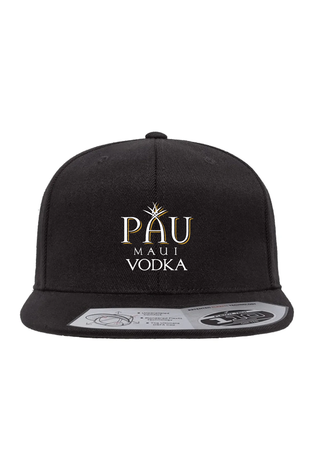 Flexfit Wool Blend Snapback Cap, Black [LeVecke]