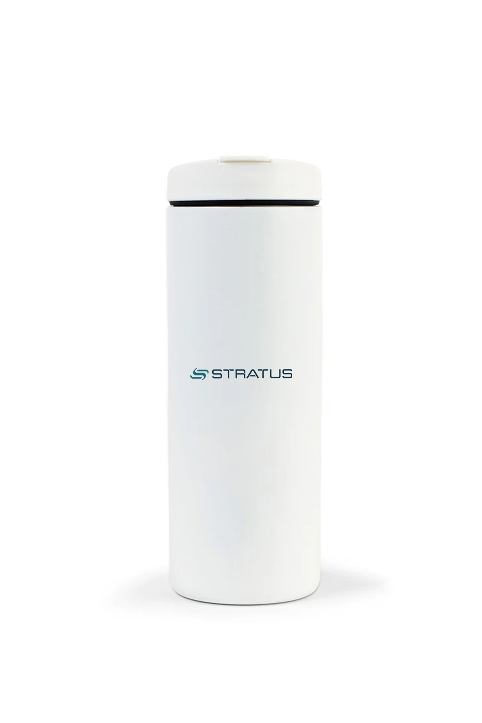 MiiR Vacuum Insulated Travel 16 Oz Tumbler, White Powder [Stratus Technology Services]