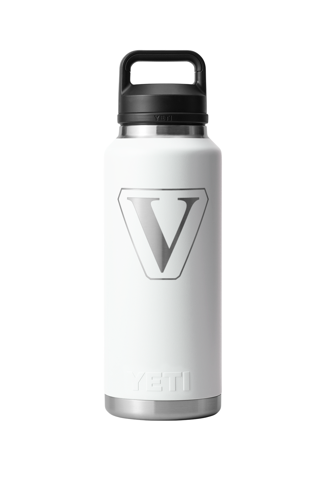 YETI Rambler 36 oz Bottle with Chug Cap, White [Vision Electric and Systems]
