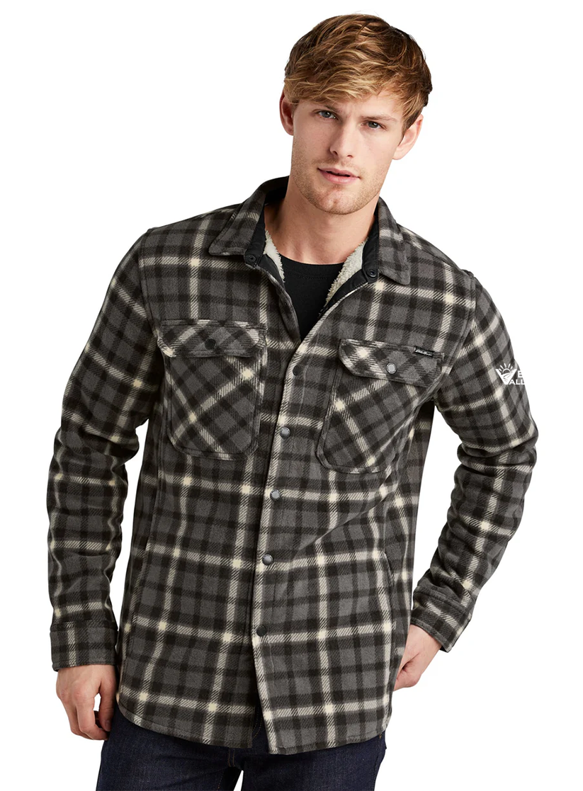 Eddie Bauer Woodland Shirt Jacket, Grey Steel Bone [Black's Valley AG]