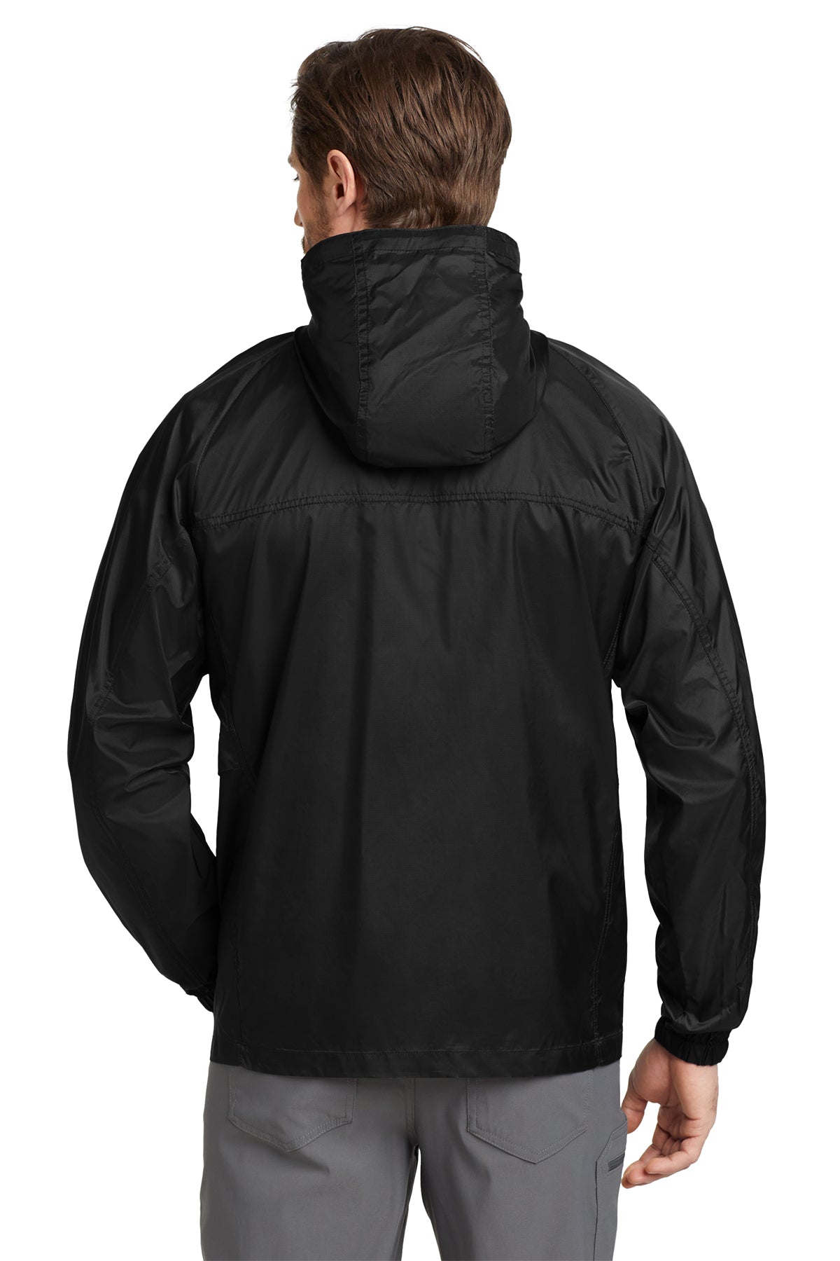 Eddie Bauer Wind Jacket, Black [Black Diamond Realty]