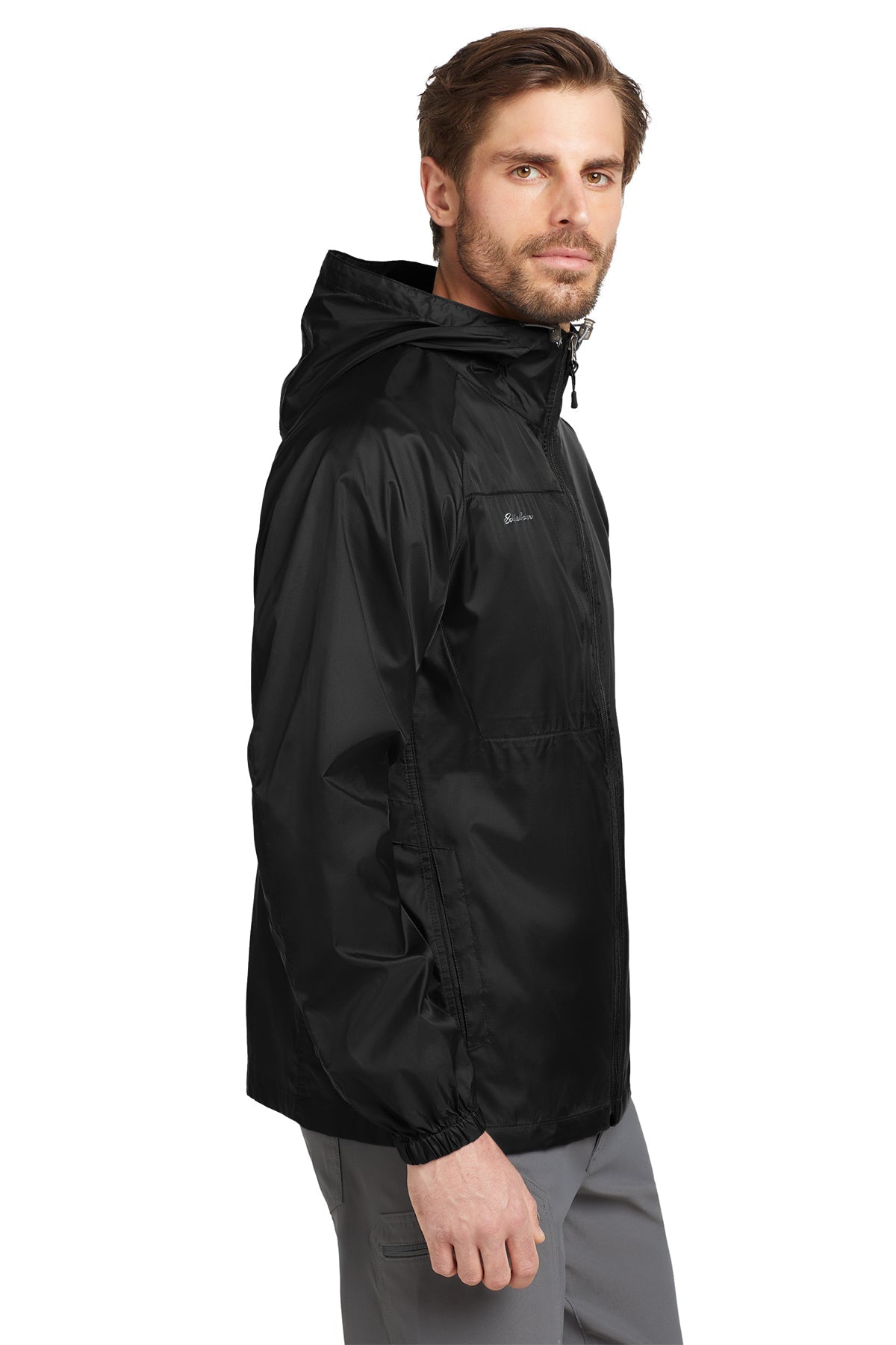 Eddie Bauer Wind Jacket, Black [Black Diamond Realty]