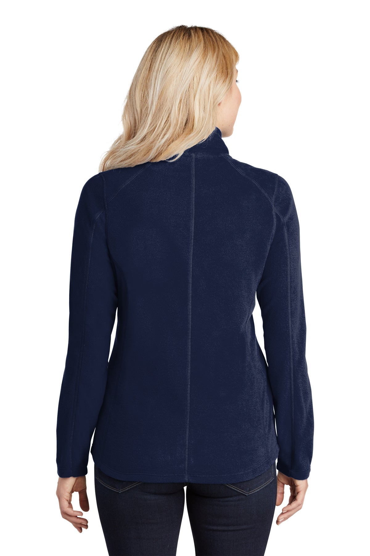 Port Authority Ladies MicroFleece Customized Jackets, True Navy [Valley Internet]