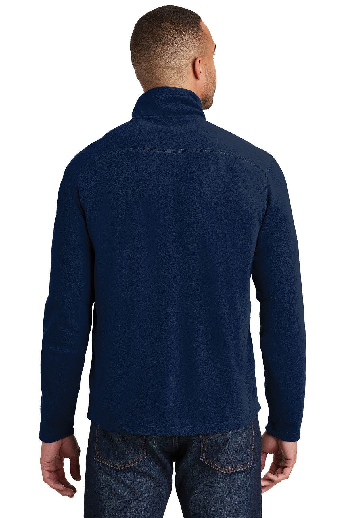 Port Authority Microfleece 1/2-Zip Customized Pullovers, True Navy [BCSP]
