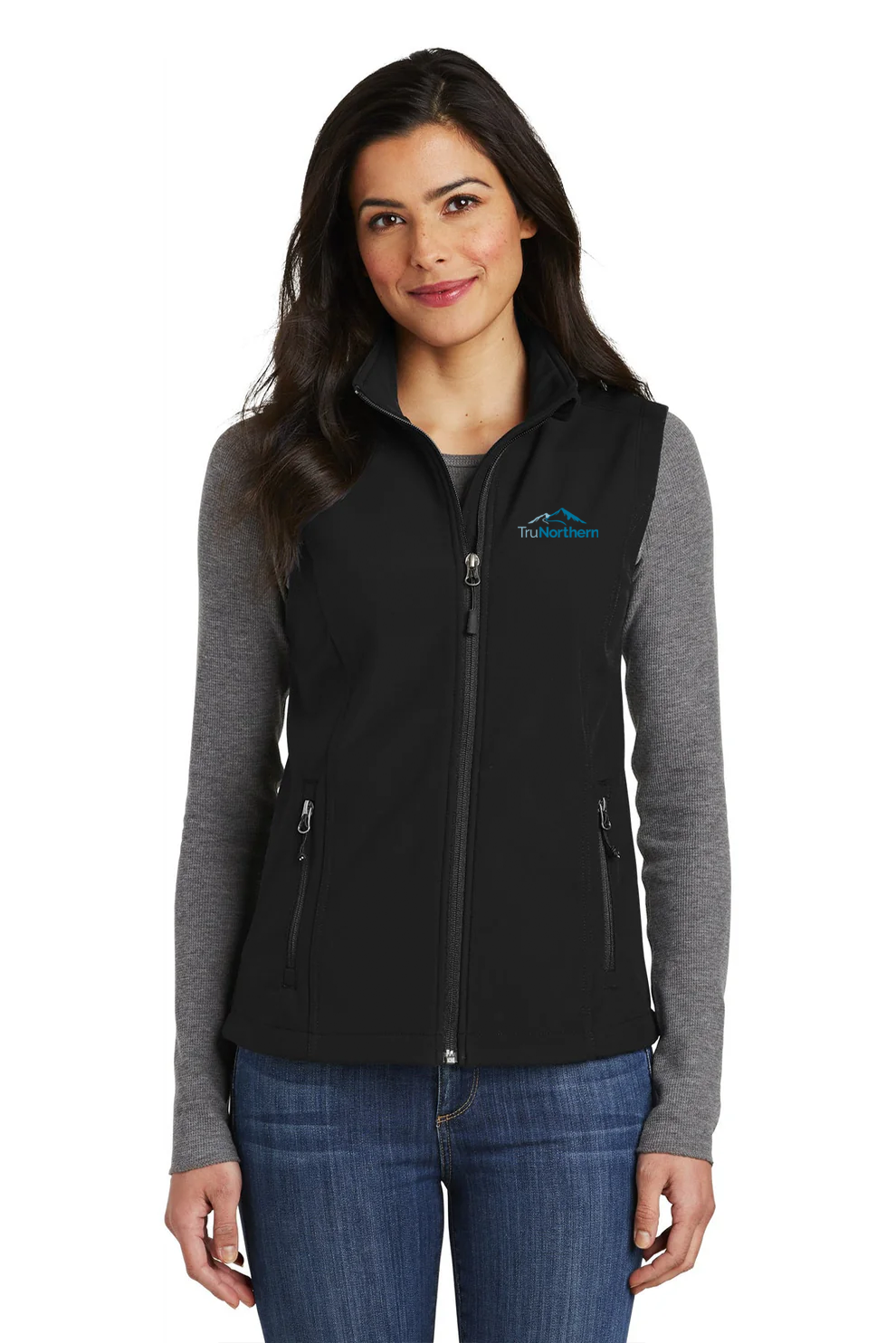 Port Authority Ladies Core Soft Shell Vest, Black [TruNorthern]