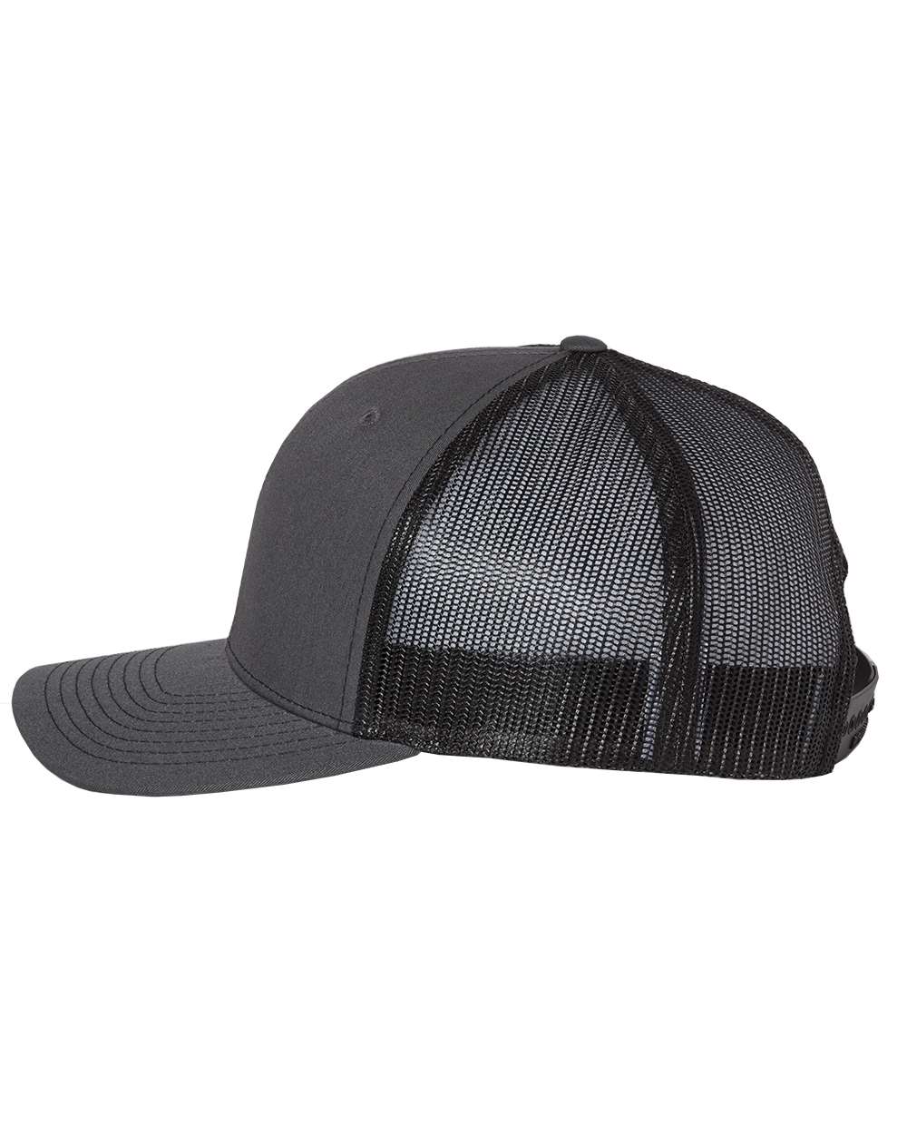 Richardson Custom Snapback Trucker Caps, Charcoal Black [ACI Jet Uniforms]