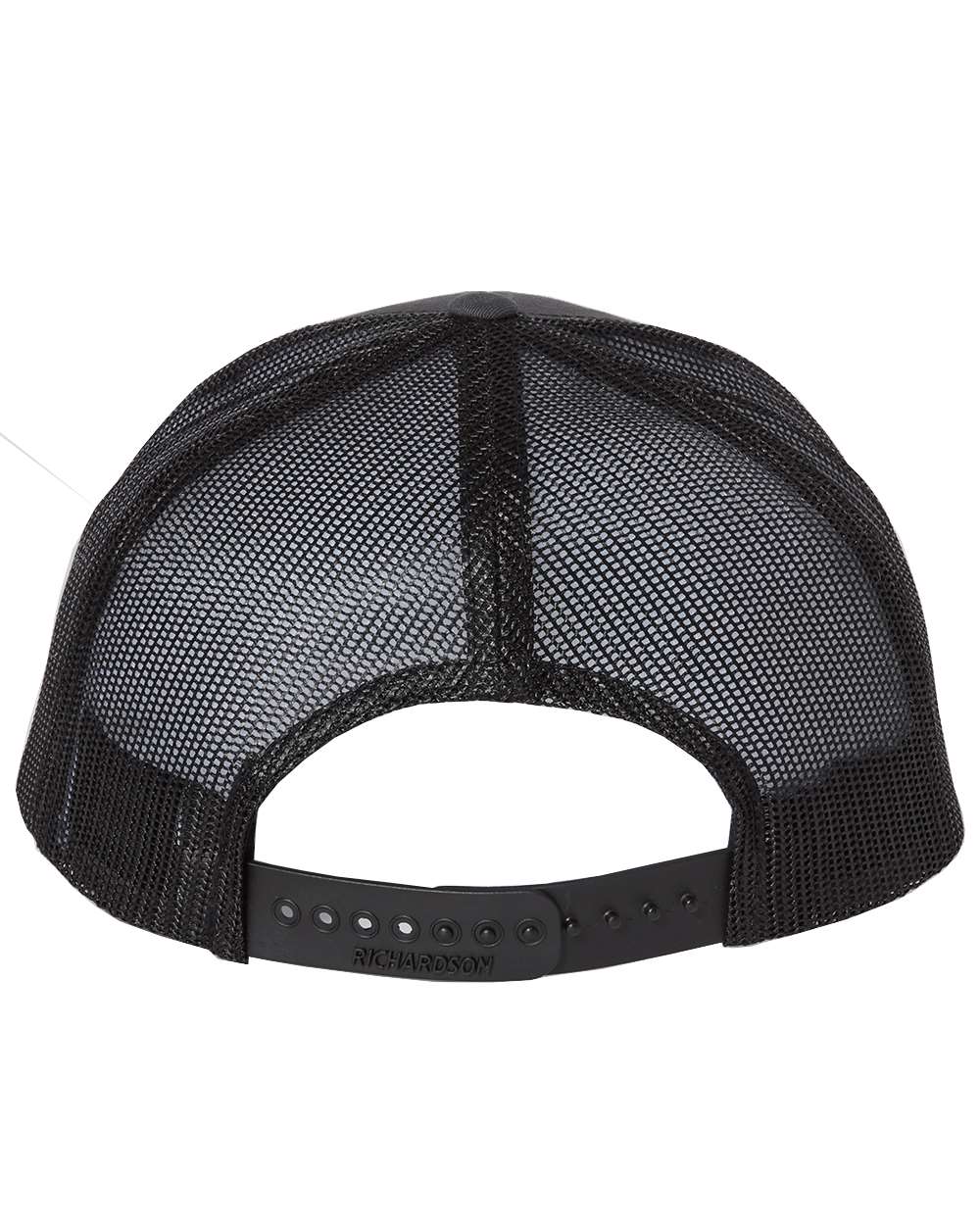 Richardson Custom Snapback Trucker Caps, Charcoal Black [ACI Jet Uniforms]