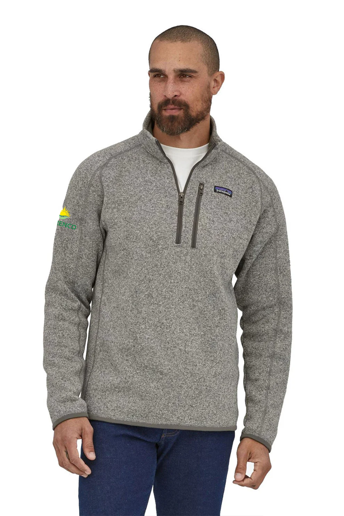 Patagonia Mens Better Sweater Quarter Zip, Stonewash [NARENCO]