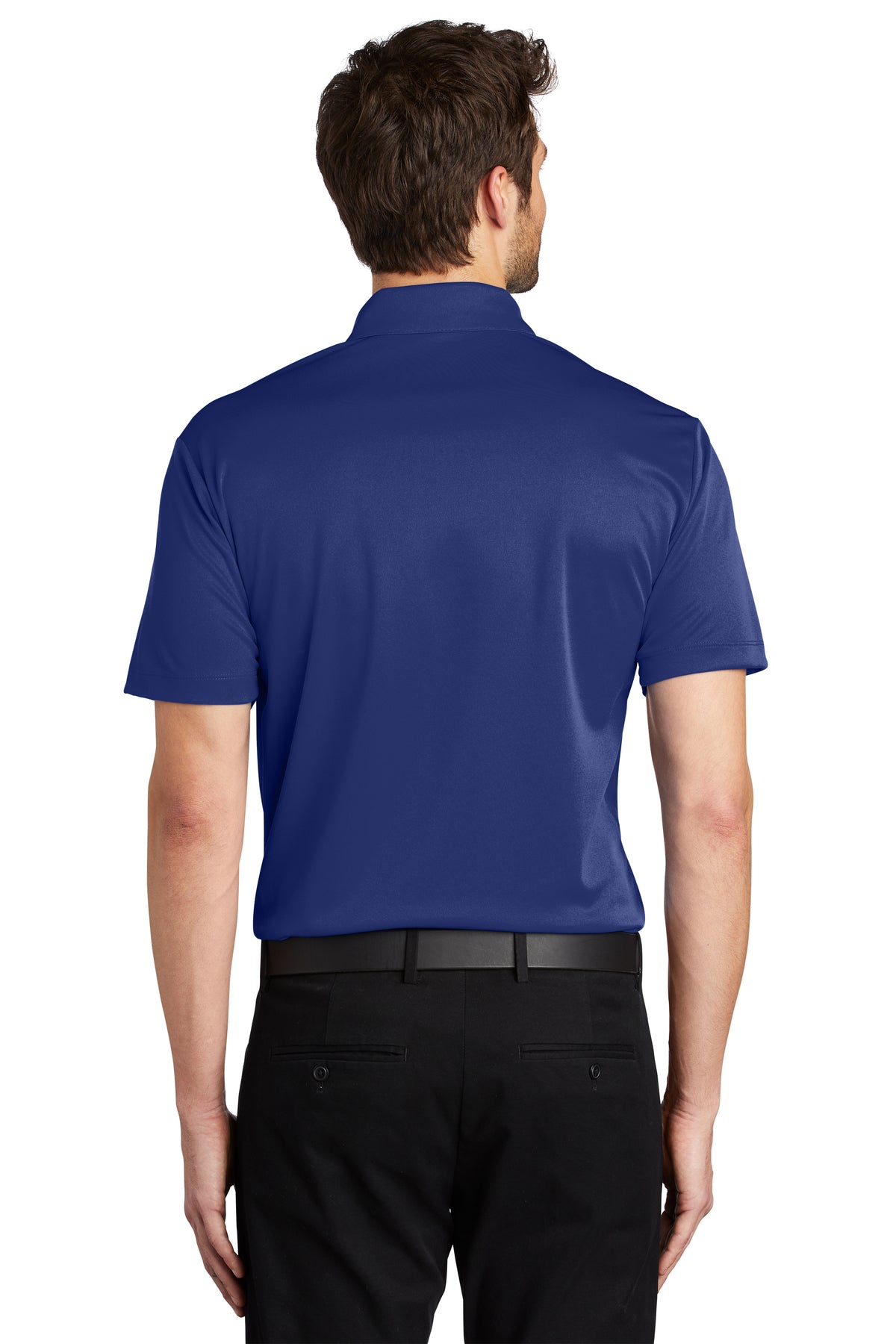 Port Authority Silk Touch Branded Performance Polos, Royal [Harford Crisis Response]