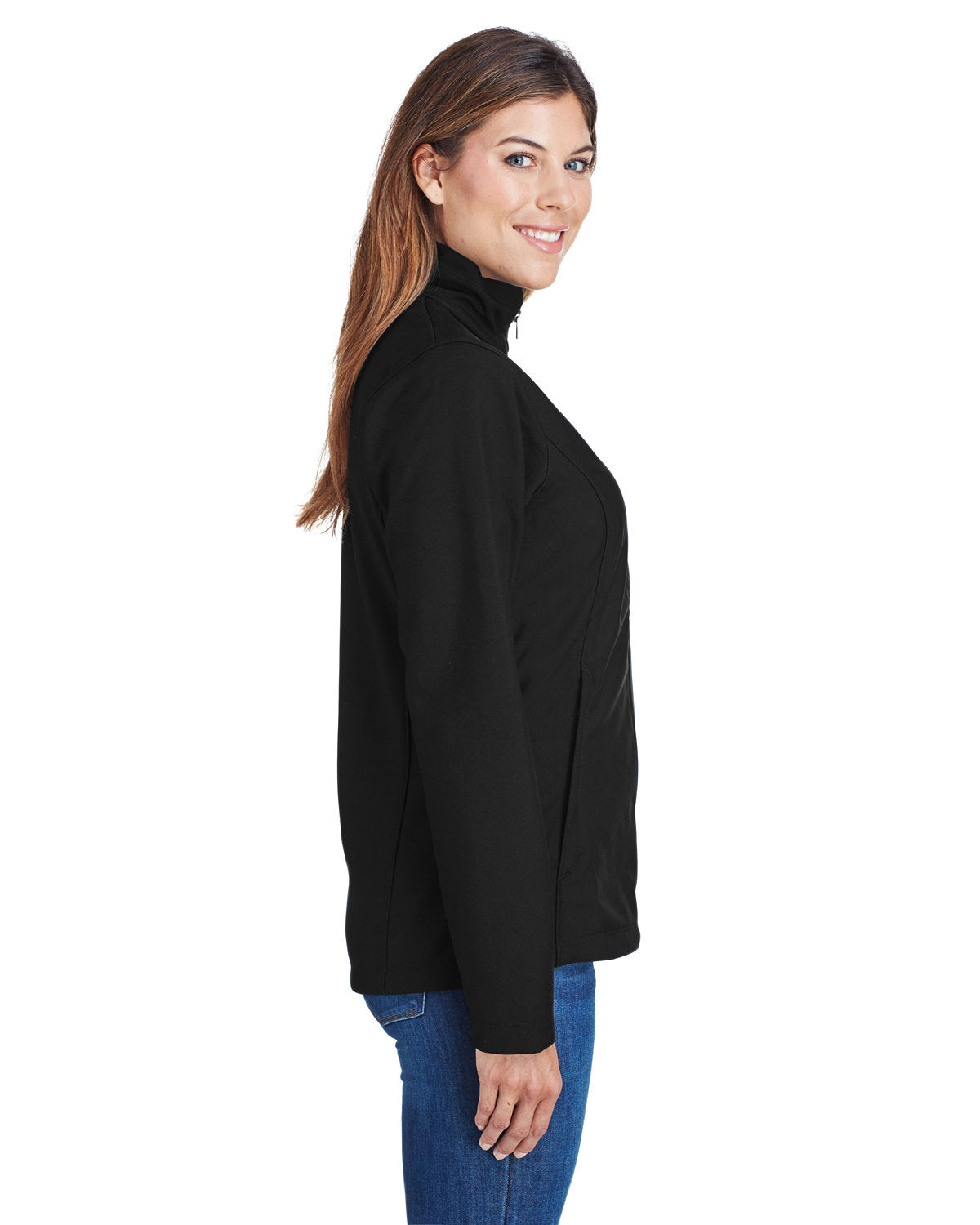 Columbia Ladies Kruser Ridge Soft Shell, Black [Maine State Credit Union]