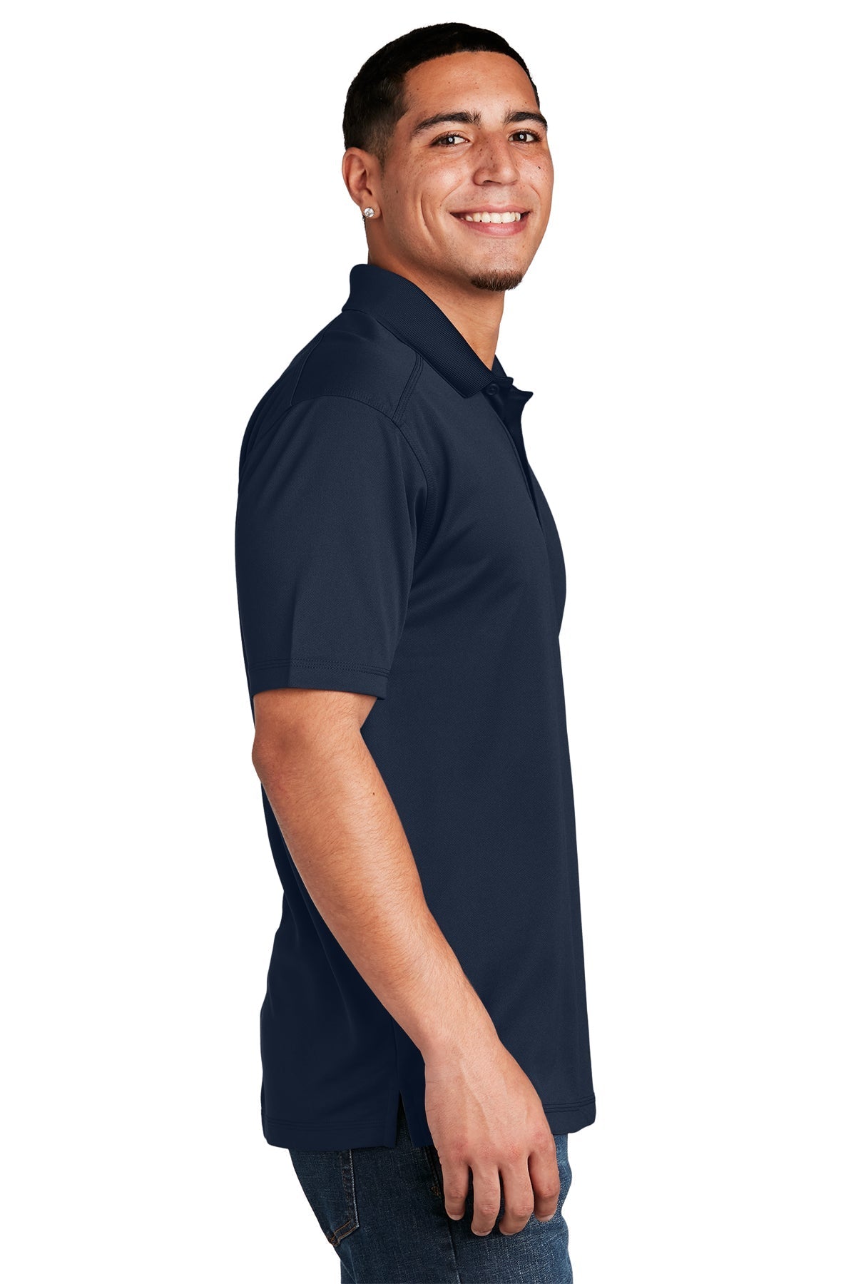 Sport-Tek PosiCharge Customized Micro-Mesh Polos, True Navy [Rose Cay Maritime]
