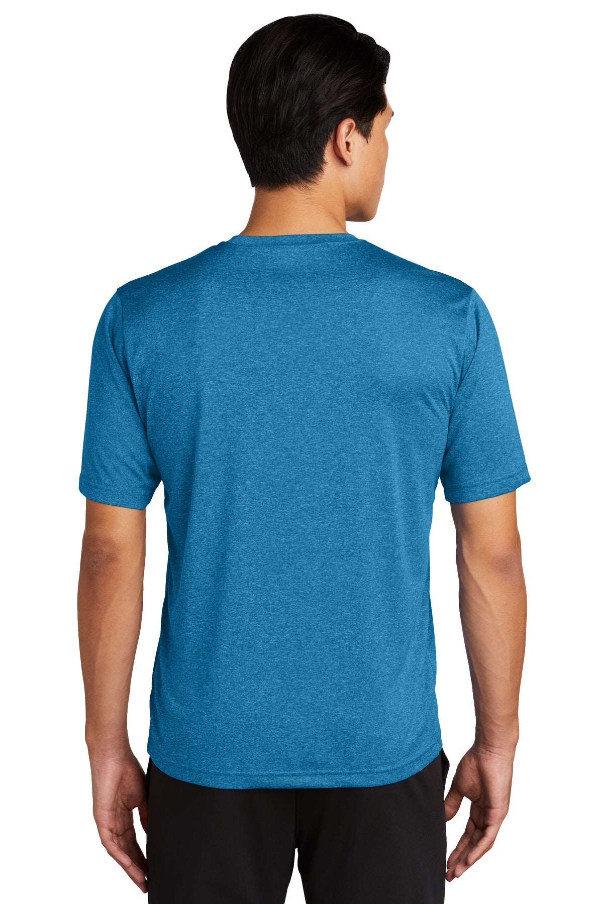 Sport-Tek Custom Heather Contender Tee's, Blue Wake Heather [AMERILODGE GROUP]