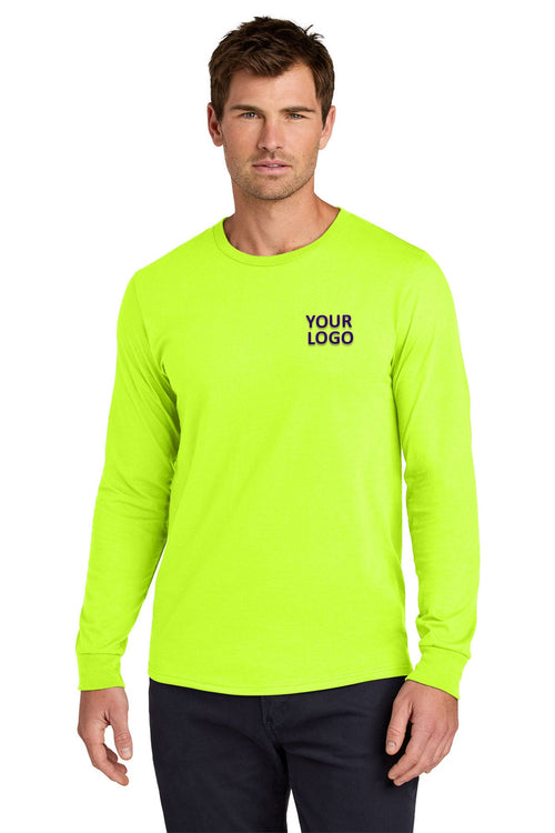 Jerzees Classics Unisex Cotton Long Sleeve Hooded Custom T-Shirts, Military Green