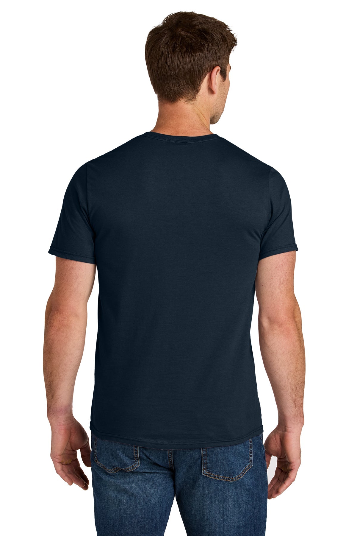 Jerzees Ultimate Unisex Ring Spun Custom T-Shirts, Navy