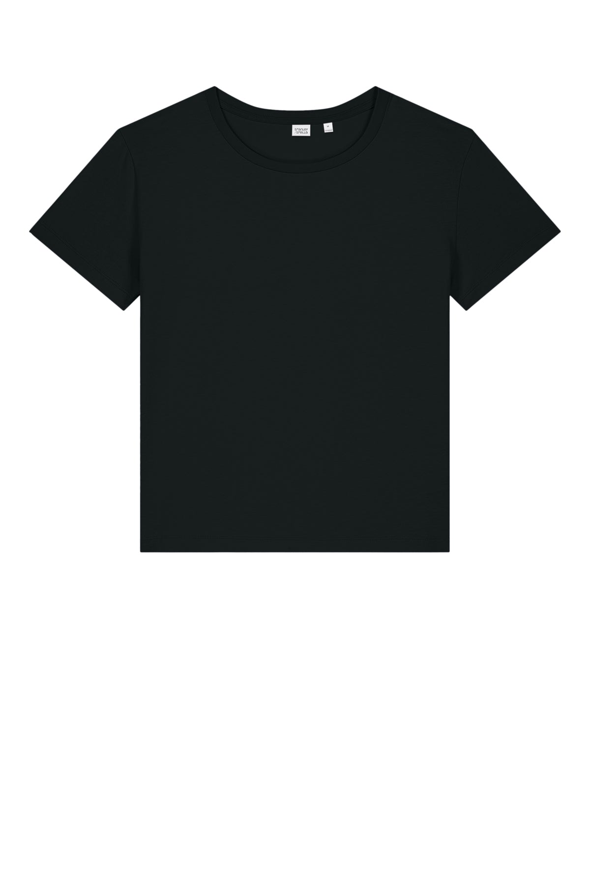 Stanley Stella Women’s Serena Scoop Neck Custom Tee's, Black