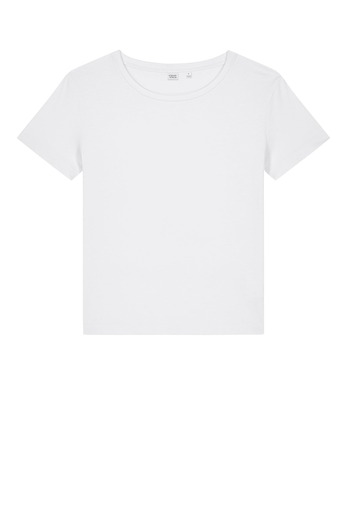 Stanley Stella Women’s Serena Scoop Neck Custom Tee's, White