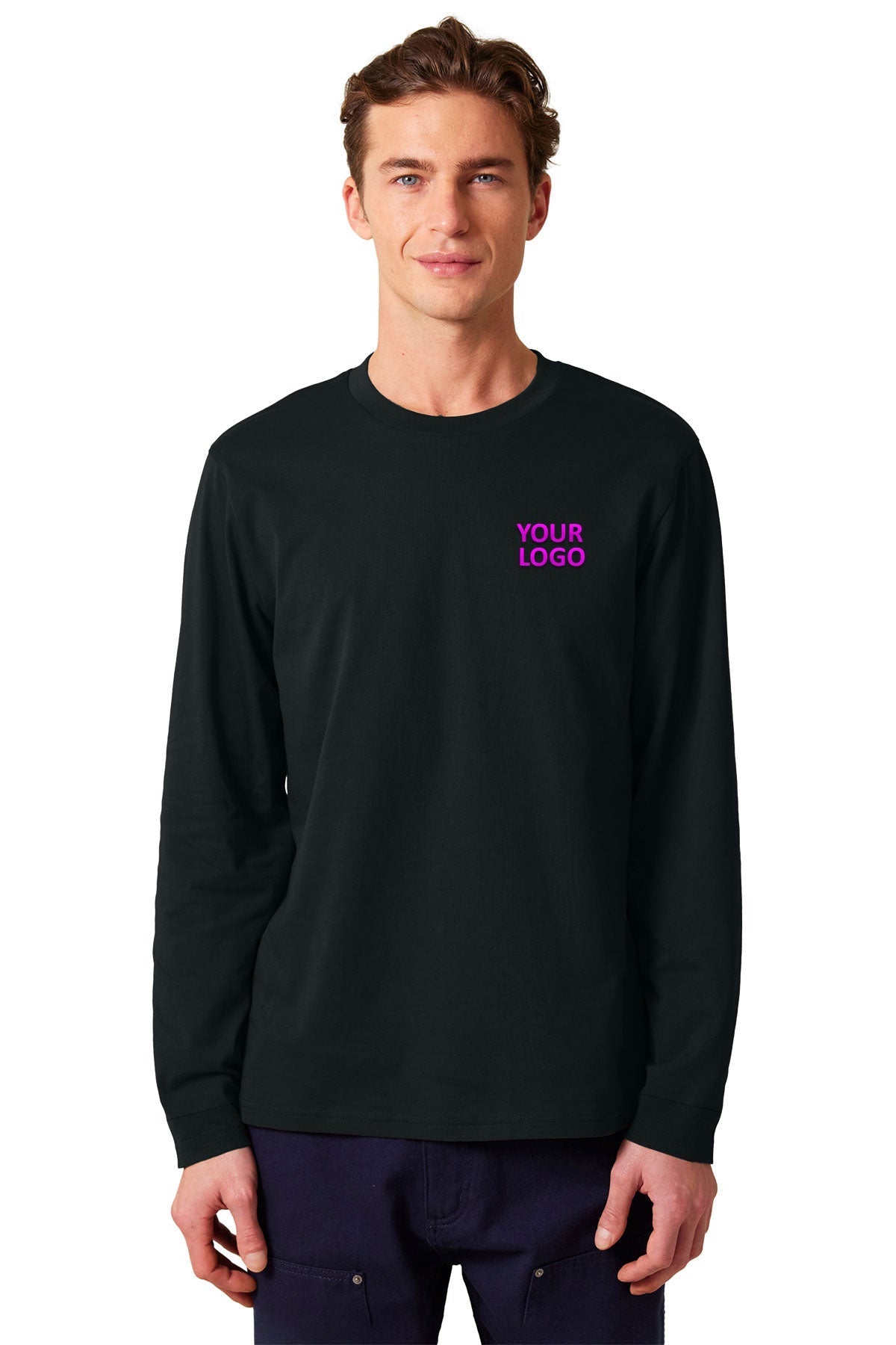 Stanley Stella Unisex Creator 2.0 Long Sleeve Custom Tee's, Black [Orpical Technology Solutions]