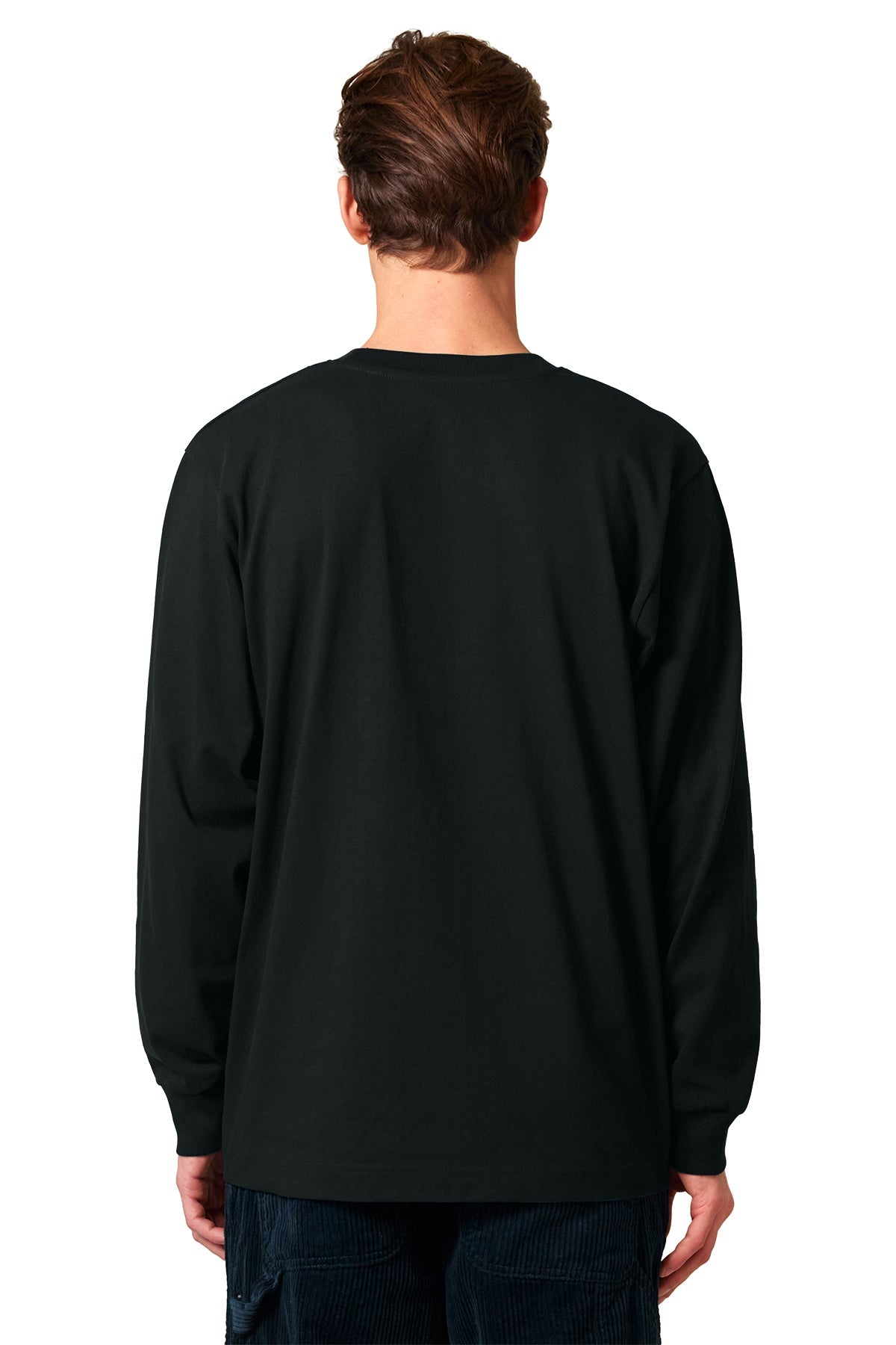 Stanley Stella Unisex Freestyler Heavyweight Long Sleeve Custom Tee's, Black [Kizen]