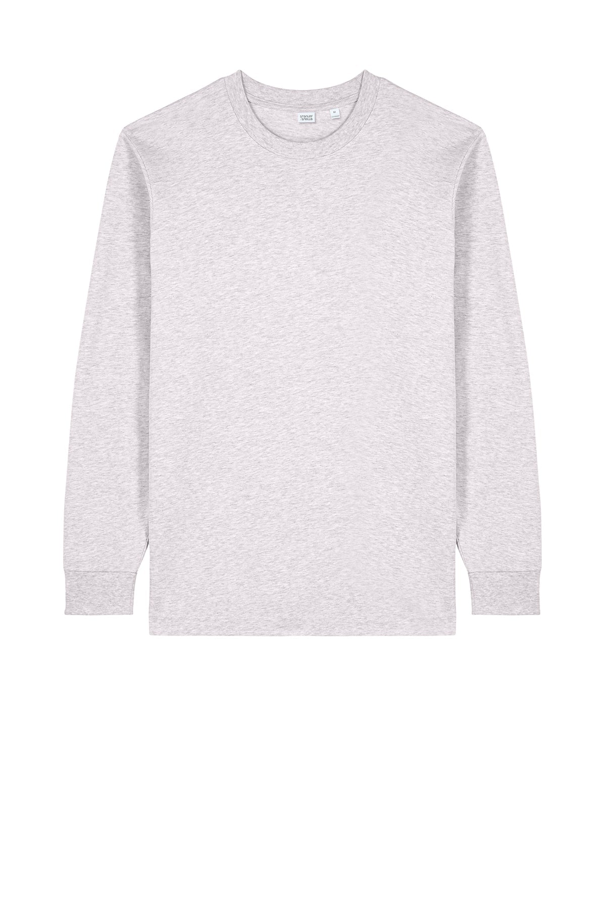 Stanley Stella Unisex Freestyler Heavyweight Long Sleeve Custom Tee's, Cool Heather Grey [WILS]